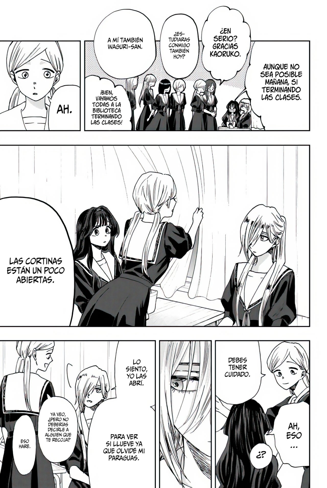 Kaoru Hana Wa Rin To Saku Capitulo 23: Grupo de estudio de 6. página 8