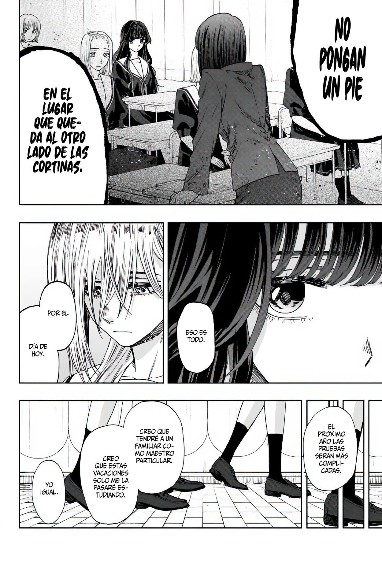 Kaoru Hana Wa Rin To Saku Capitulo 24: Al Otro lado de la Cortina. página 17