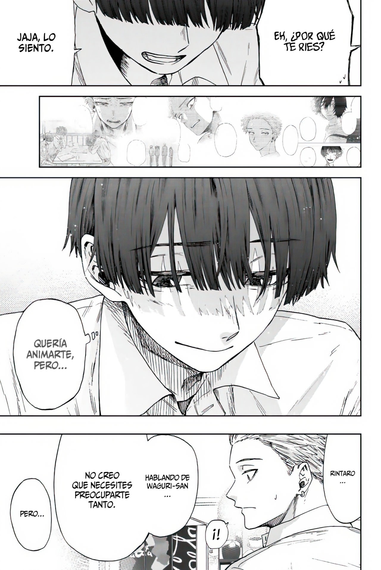 Kaoru Hana Wa Rin To Saku Capitulo 26: Yorita y Rintaro. página 14