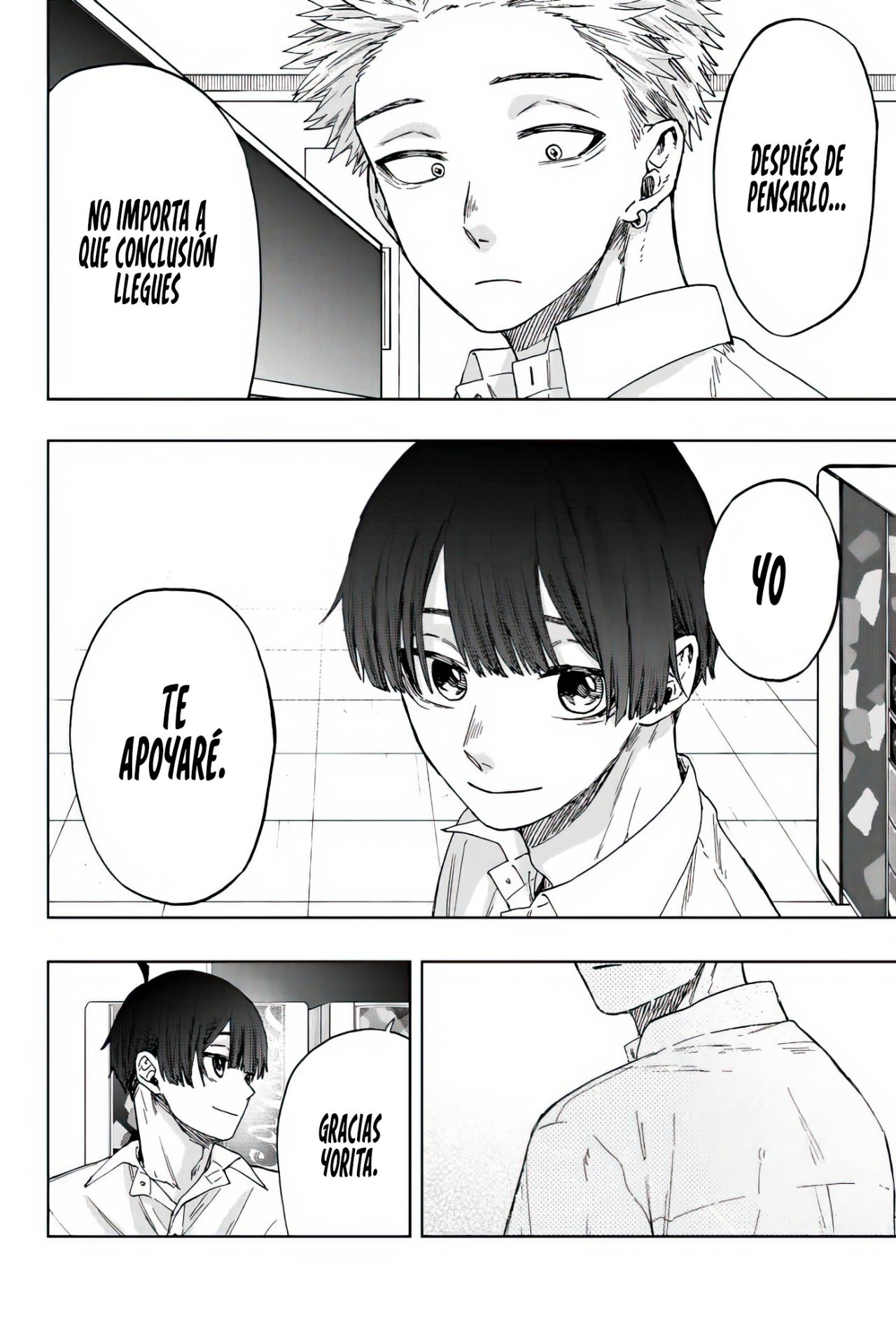 Kaoru Hana Wa Rin To Saku Capitulo 26: Yorita y Rintaro. página 15