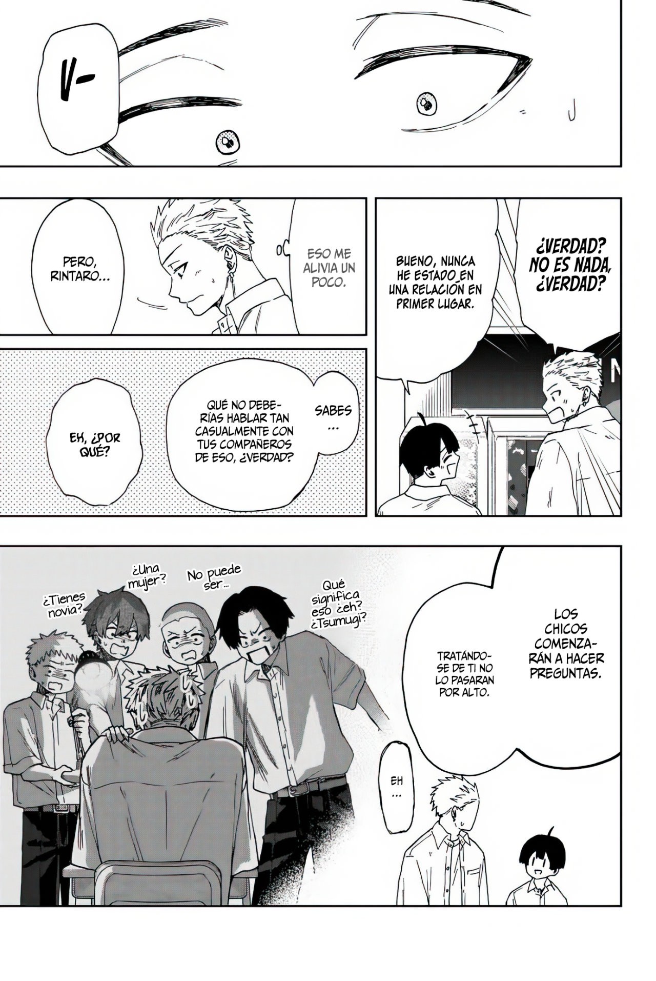 Kaoru Hana Wa Rin To Saku Capitulo 26: Yorita y Rintaro. página 8
