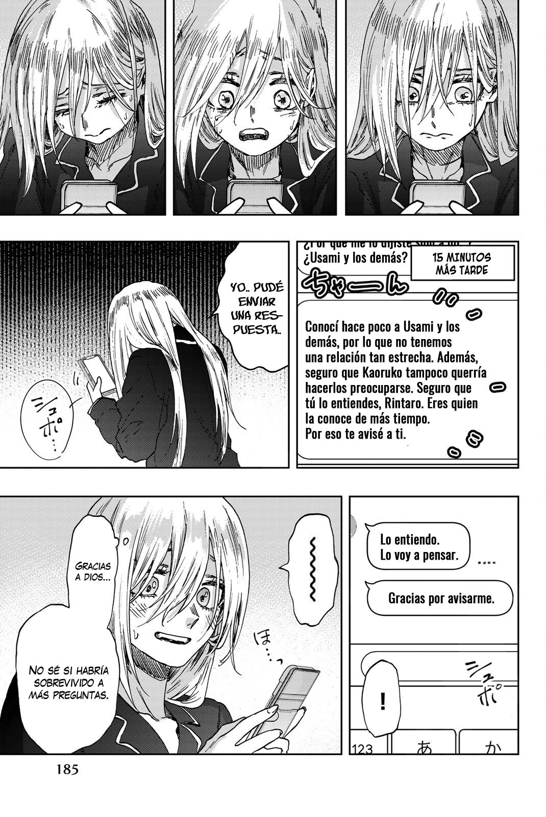 Kaoru Hana Wa Rin To Saku Capitulo 27.5 página 6