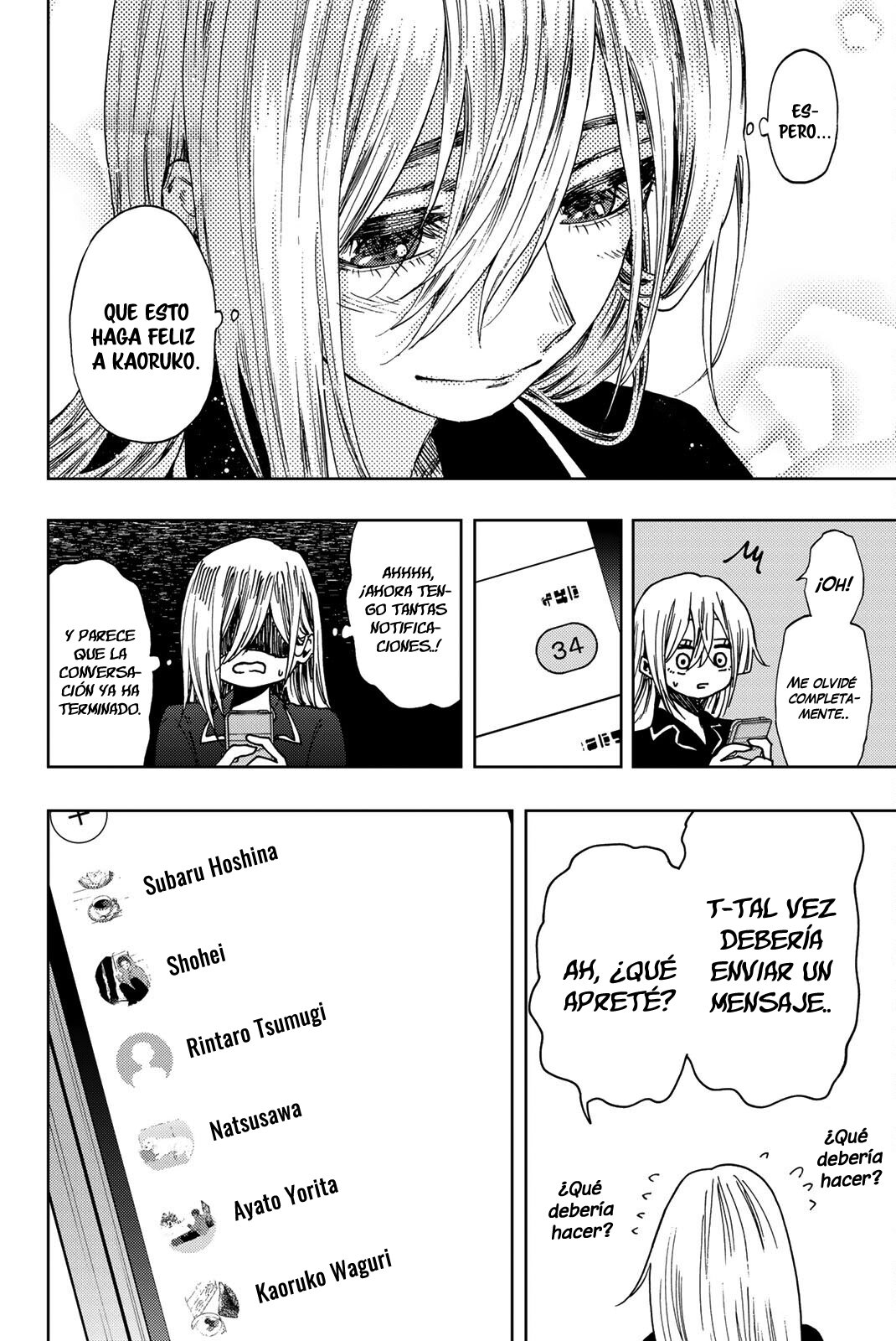 Kaoru Hana Wa Rin To Saku Capitulo 27.5 página 7