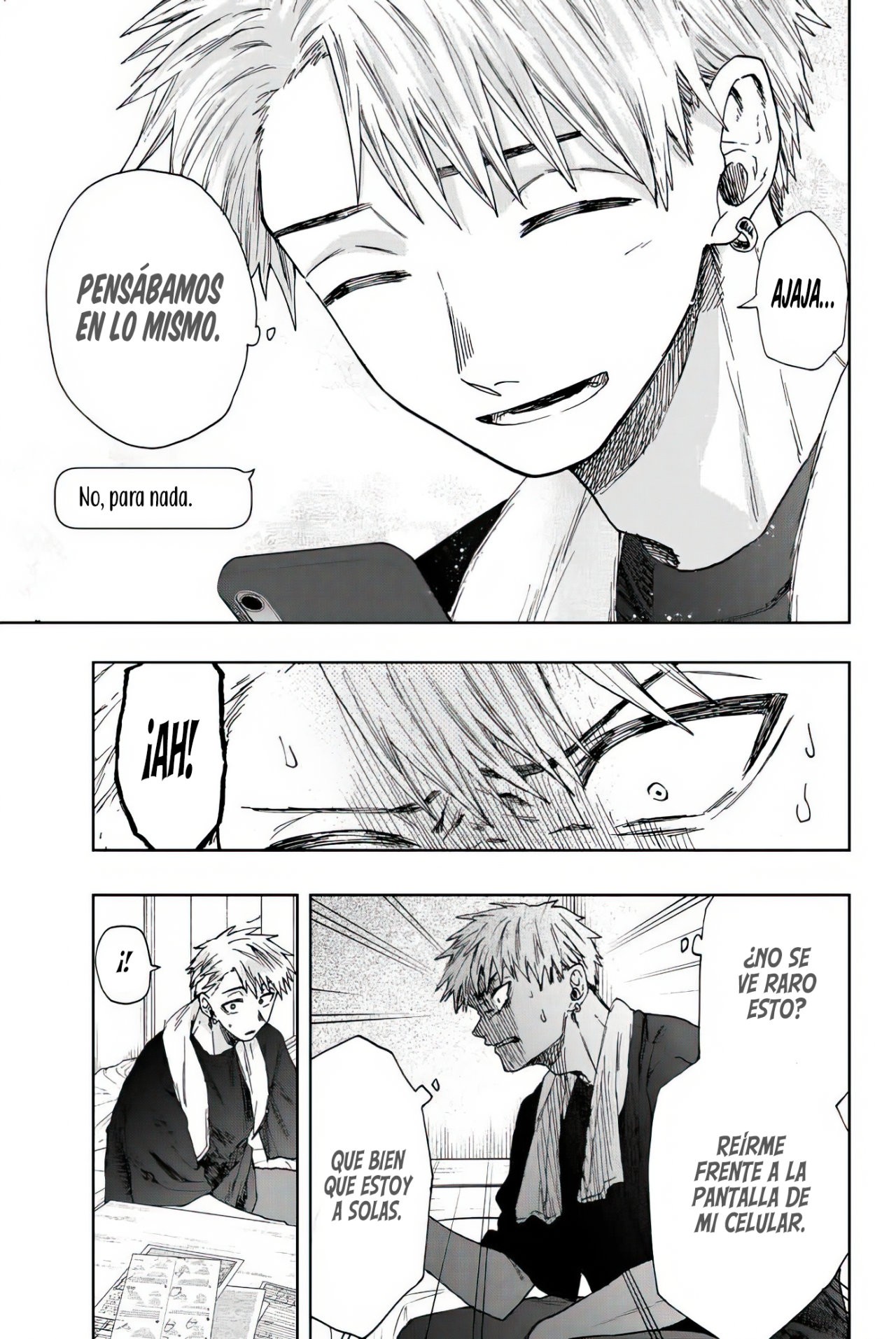 Kaoru Hana Wa Rin To Saku Capitulo 27: Conversación en Grupo. página 10