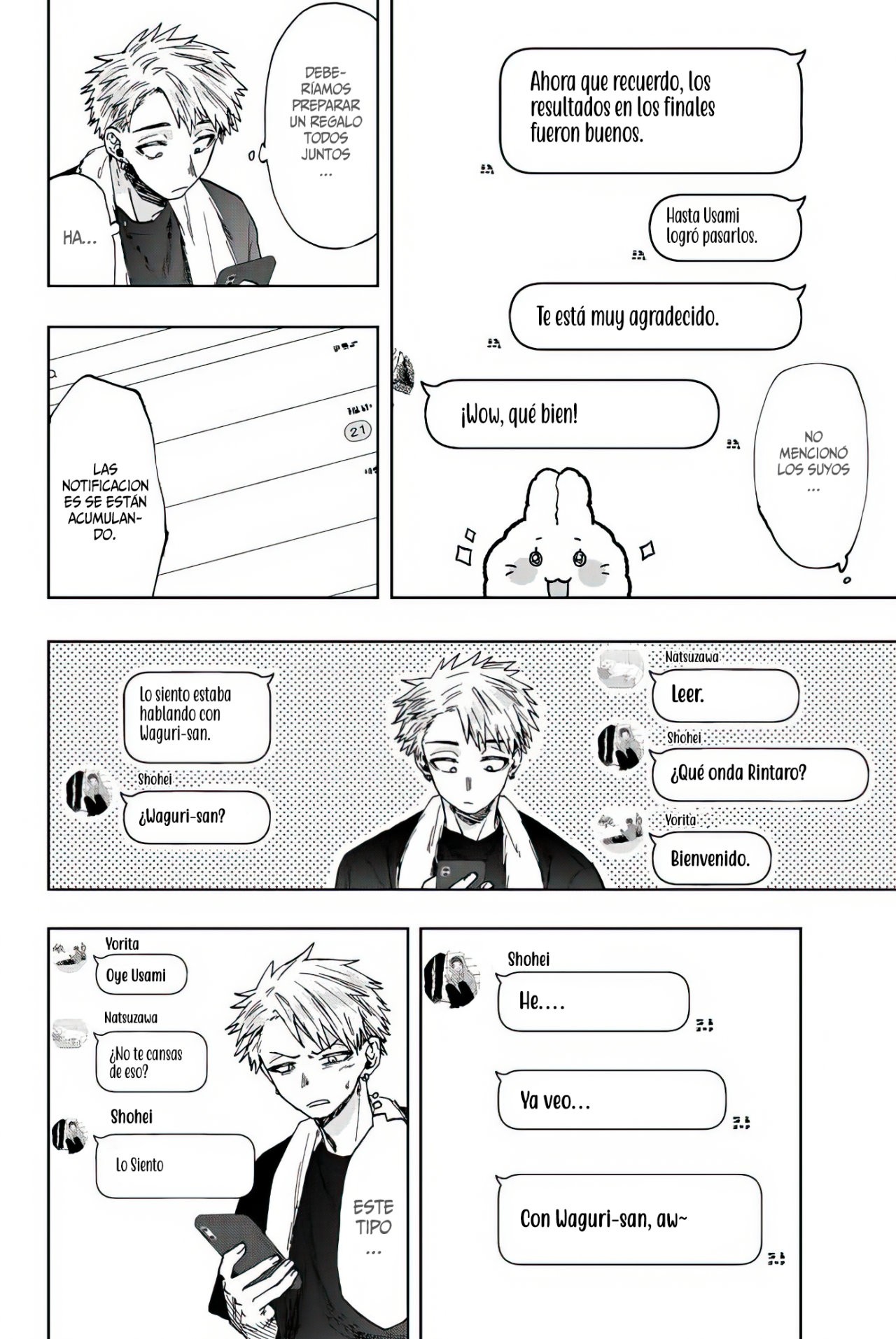 Kaoru Hana Wa Rin To Saku Capitulo 27: Conversación en Grupo. página 11
