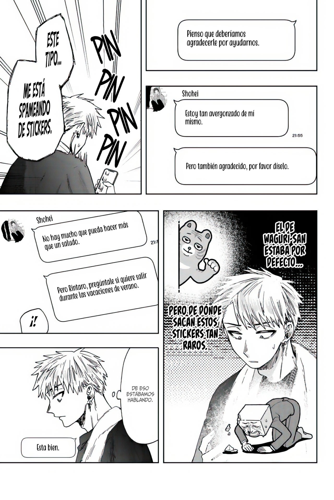 Kaoru Hana Wa Rin To Saku Capitulo 27: Conversación en Grupo. página 12