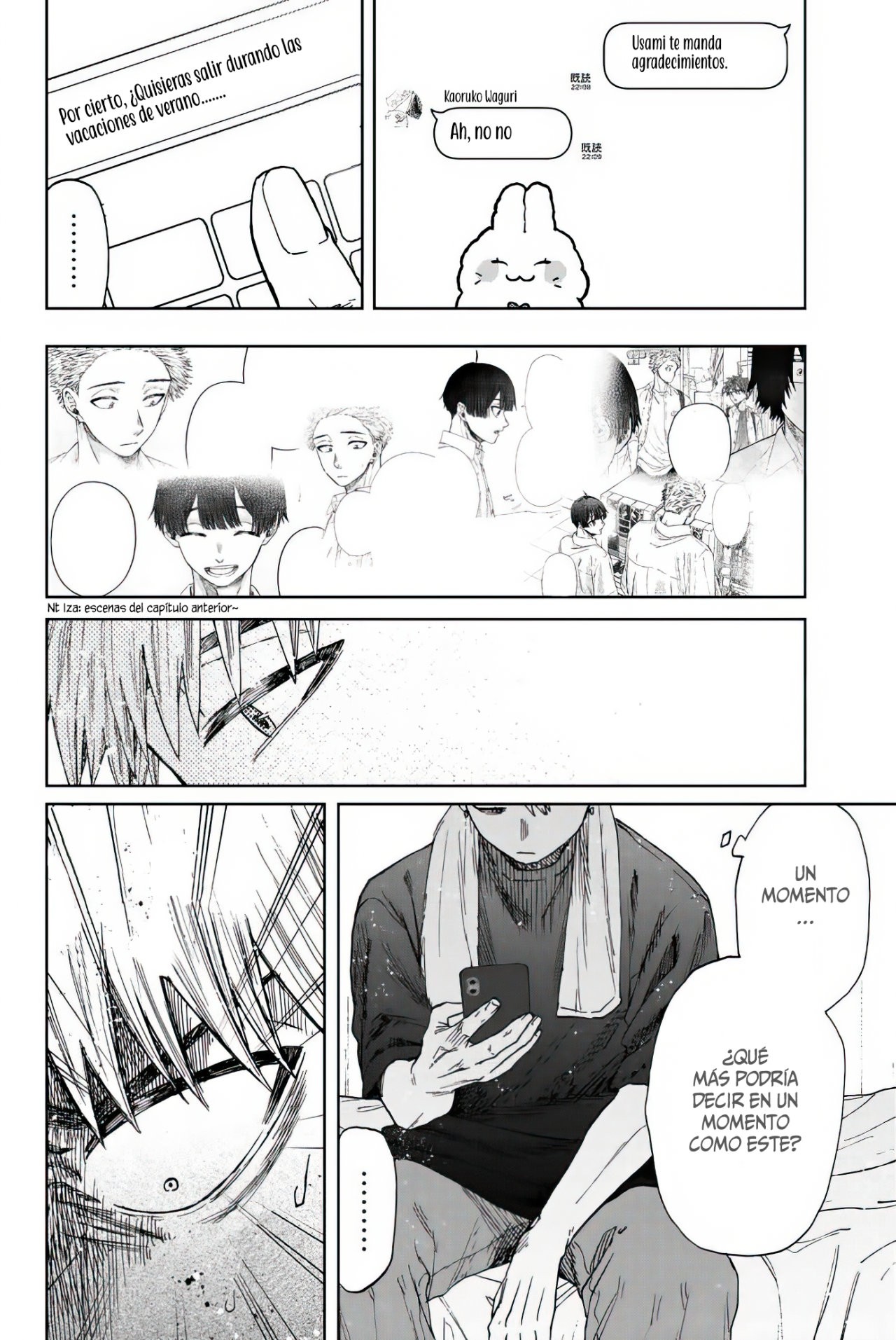 Kaoru Hana Wa Rin To Saku Capitulo 27: Conversación en Grupo. página 13