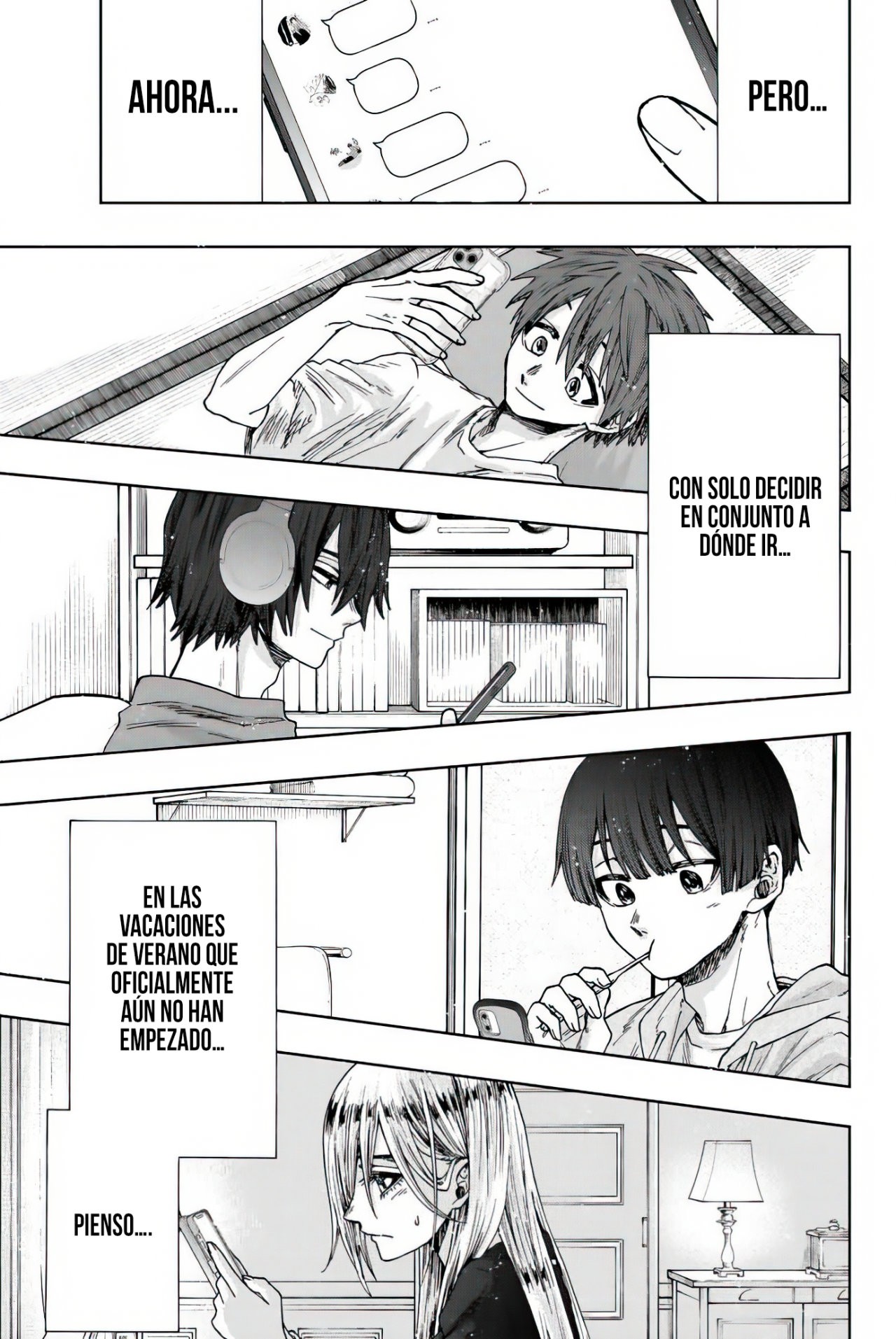 Kaoru Hana Wa Rin To Saku Capitulo 27: Conversación en Grupo. página 18