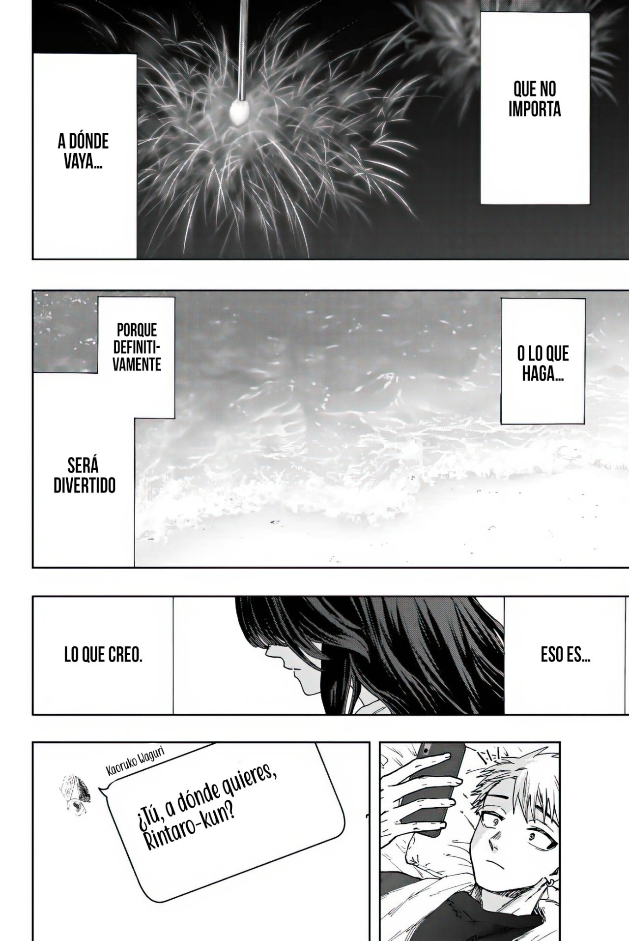 Kaoru Hana Wa Rin To Saku Capitulo 27: Conversación en Grupo. página 19