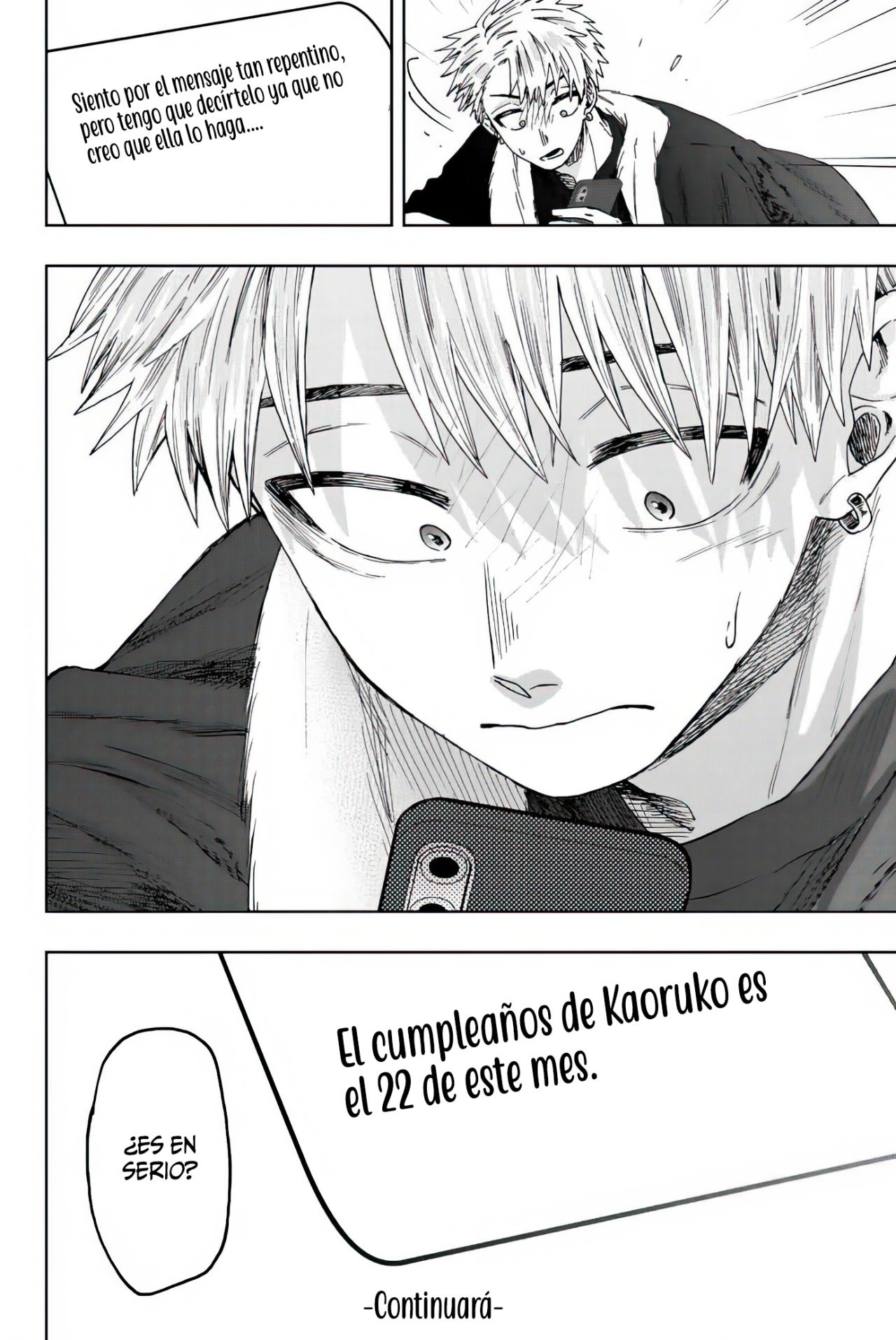 Kaoru Hana Wa Rin To Saku Capitulo 27: Conversación en Grupo. página 23