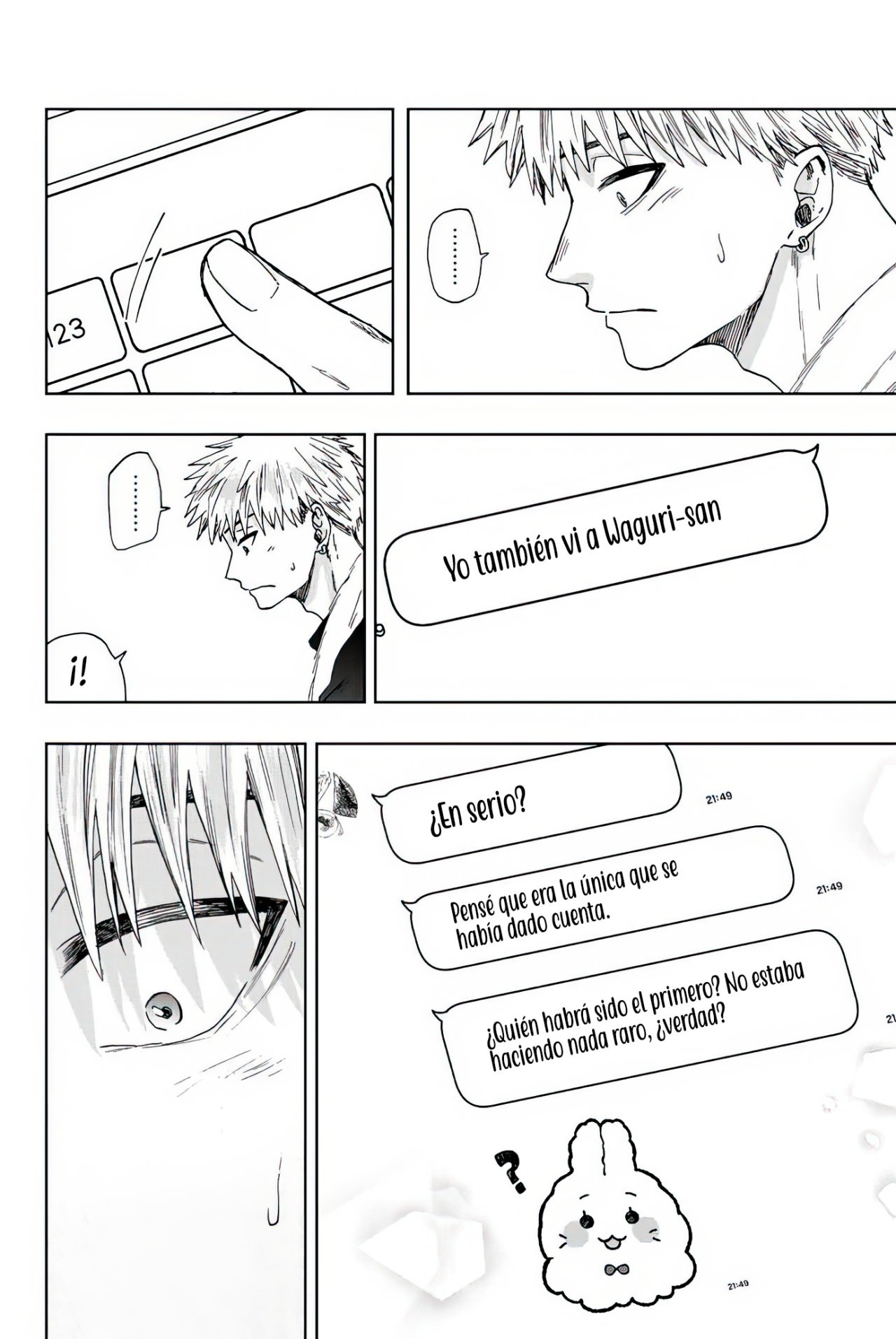 Kaoru Hana Wa Rin To Saku Capitulo 27: Conversación en Grupo. página 9