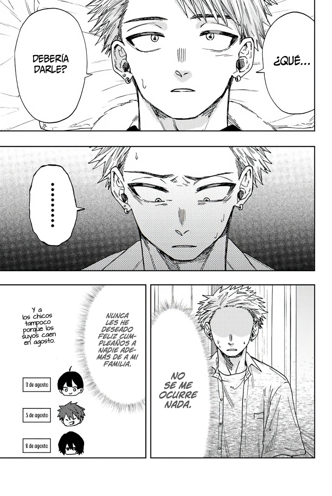 Kaoru Hana Wa Rin To Saku Capitulo 28: El Regalo de cumpleaños para Waguri-san. página 8