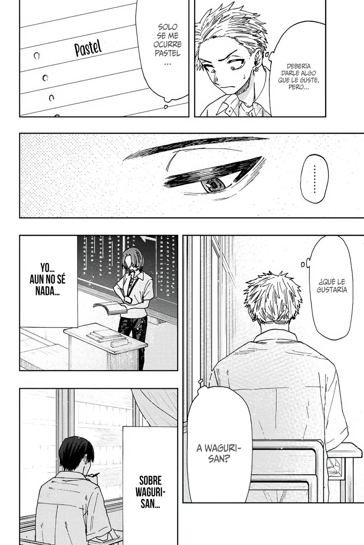 Kaoru Hana Wa Rin To Saku Capitulo 28: El Regalo de cumpleaños para Waguri-san. página 9