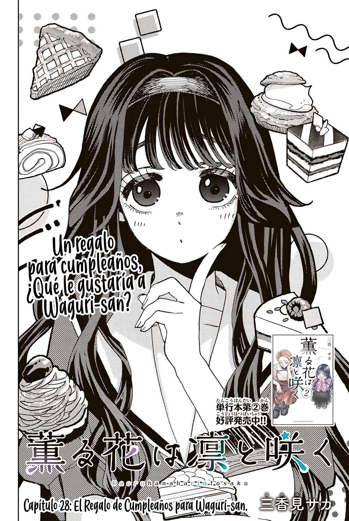 Kaoru Hana Wa Rin To Saku Capitulo 28 página 4