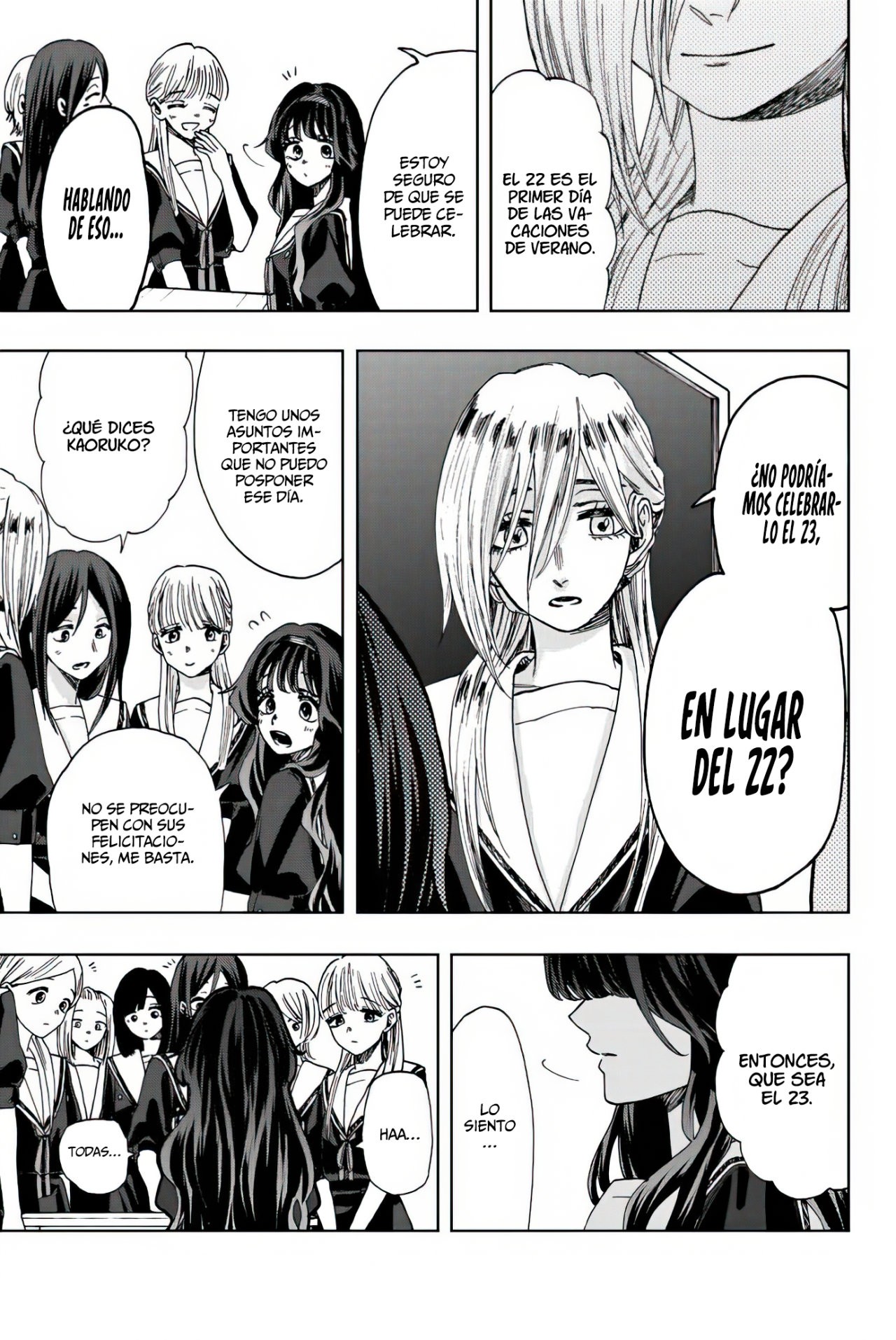 Kaoru Hana Wa Rin To Saku Capitulo 29: 22 de Julio. página 10