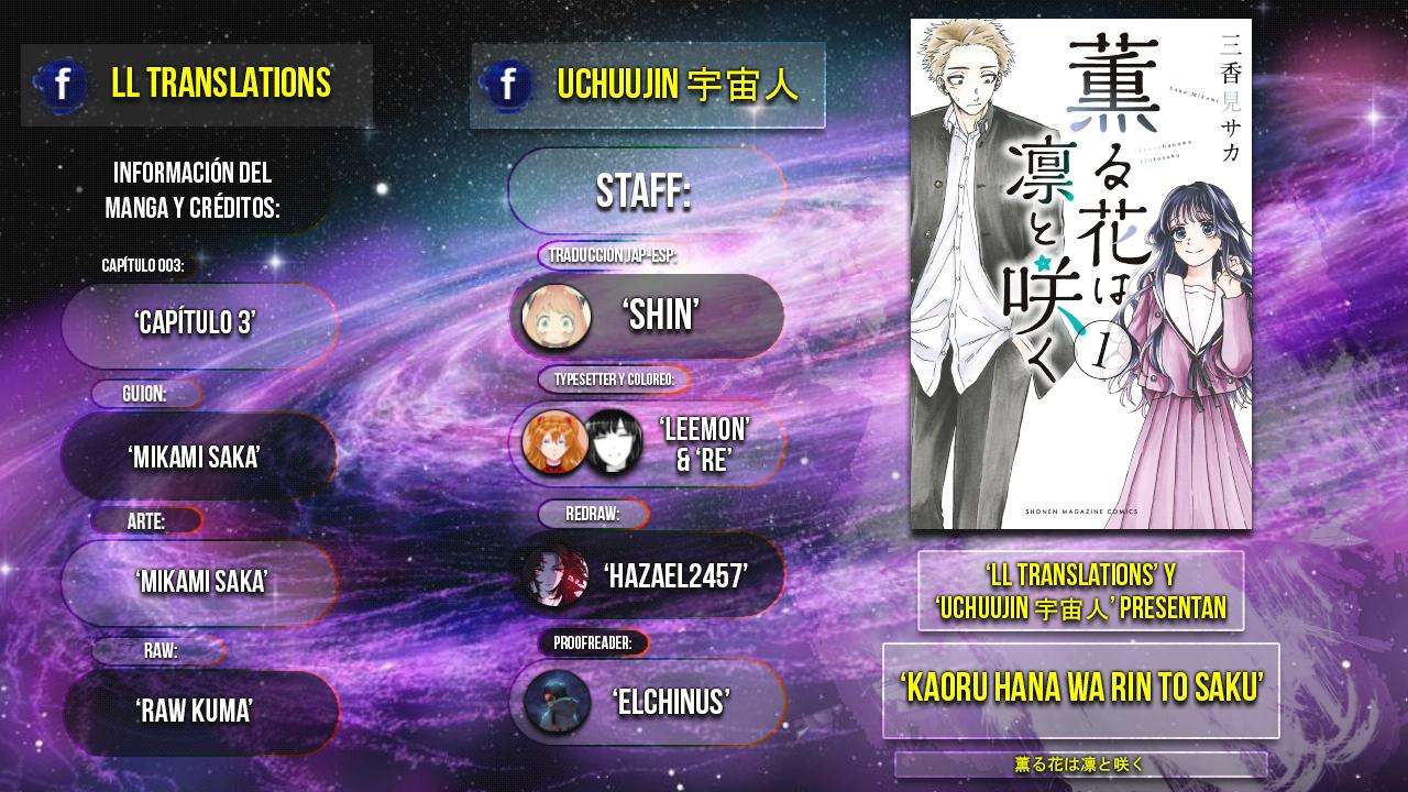 Kaoru Hana Wa Rin To Saku Capitulo 3 página 3