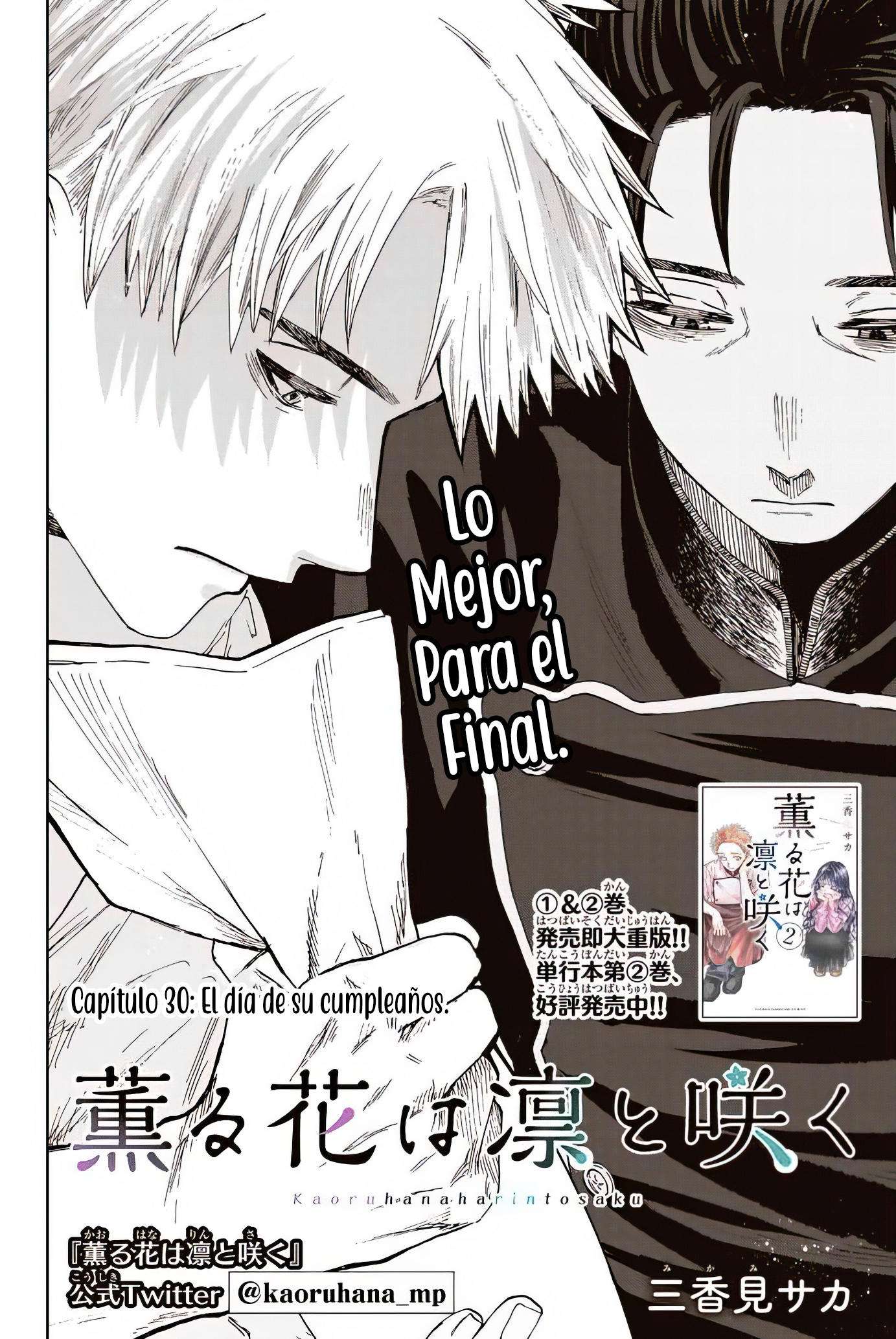 Kaoru Hana Wa Rin To Saku Capitulo 30 página 4