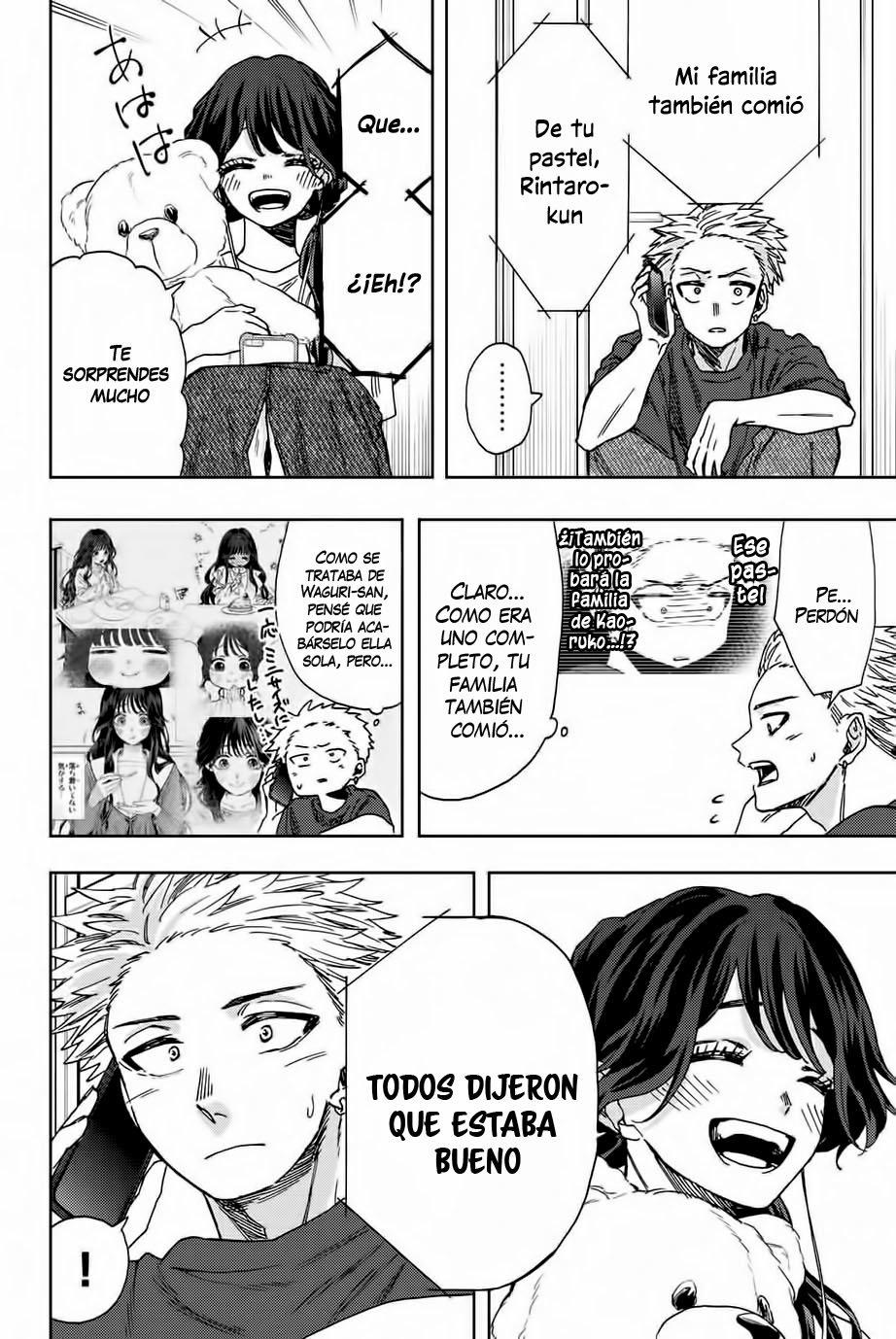 Kaoru Hana Wa Rin To Saku Capitulo 31: Impresión sobre el pastel página 12