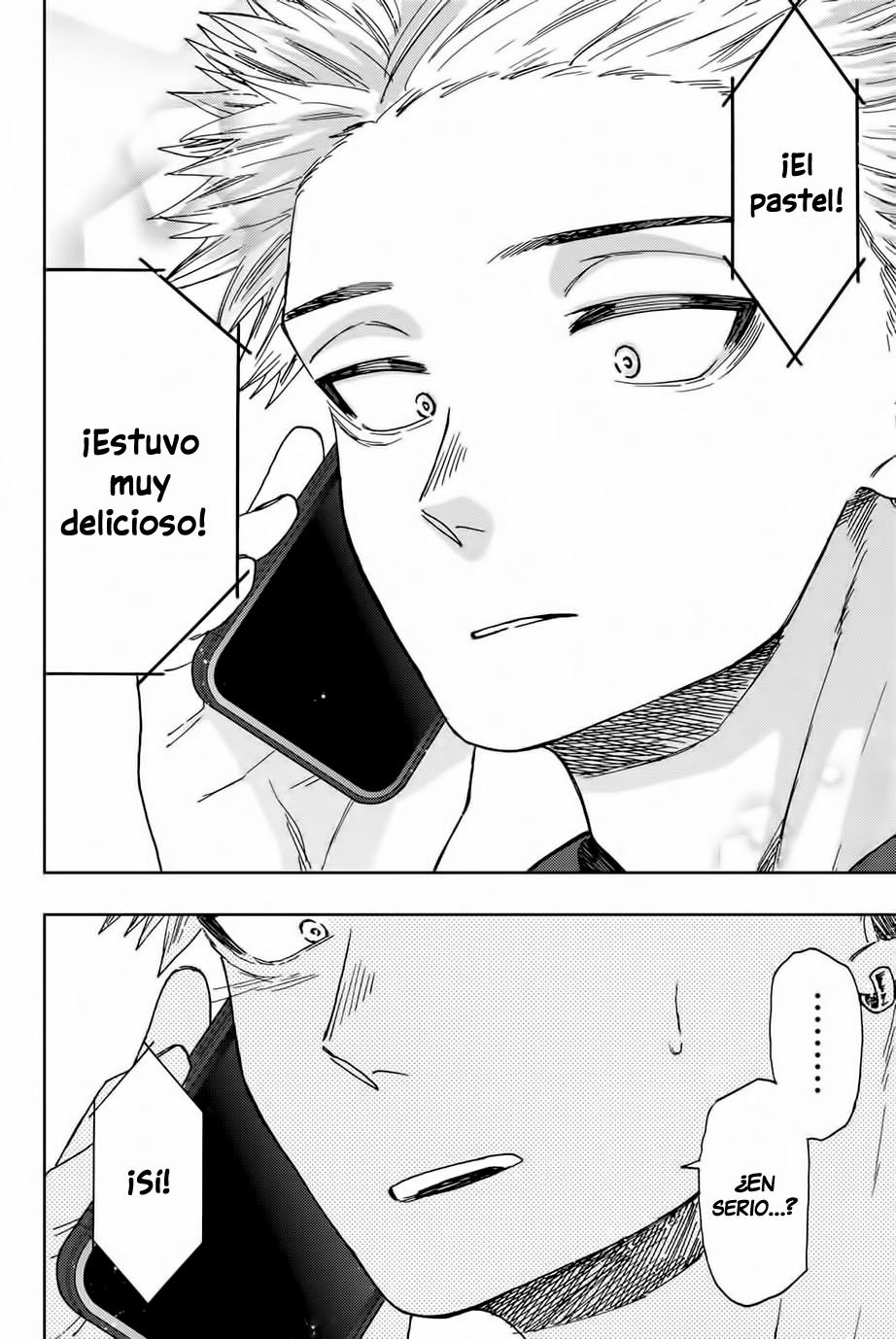 Kaoru Hana Wa Rin To Saku Capitulo 31: Impresión sobre el pastel página 8