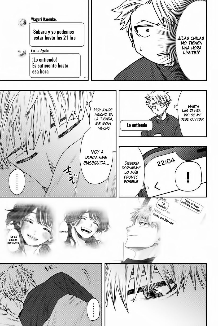 Kaoru Hana Wa Rin To Saku Capitulo 32: Cómo disfrutar las vacaciones de verano página 22