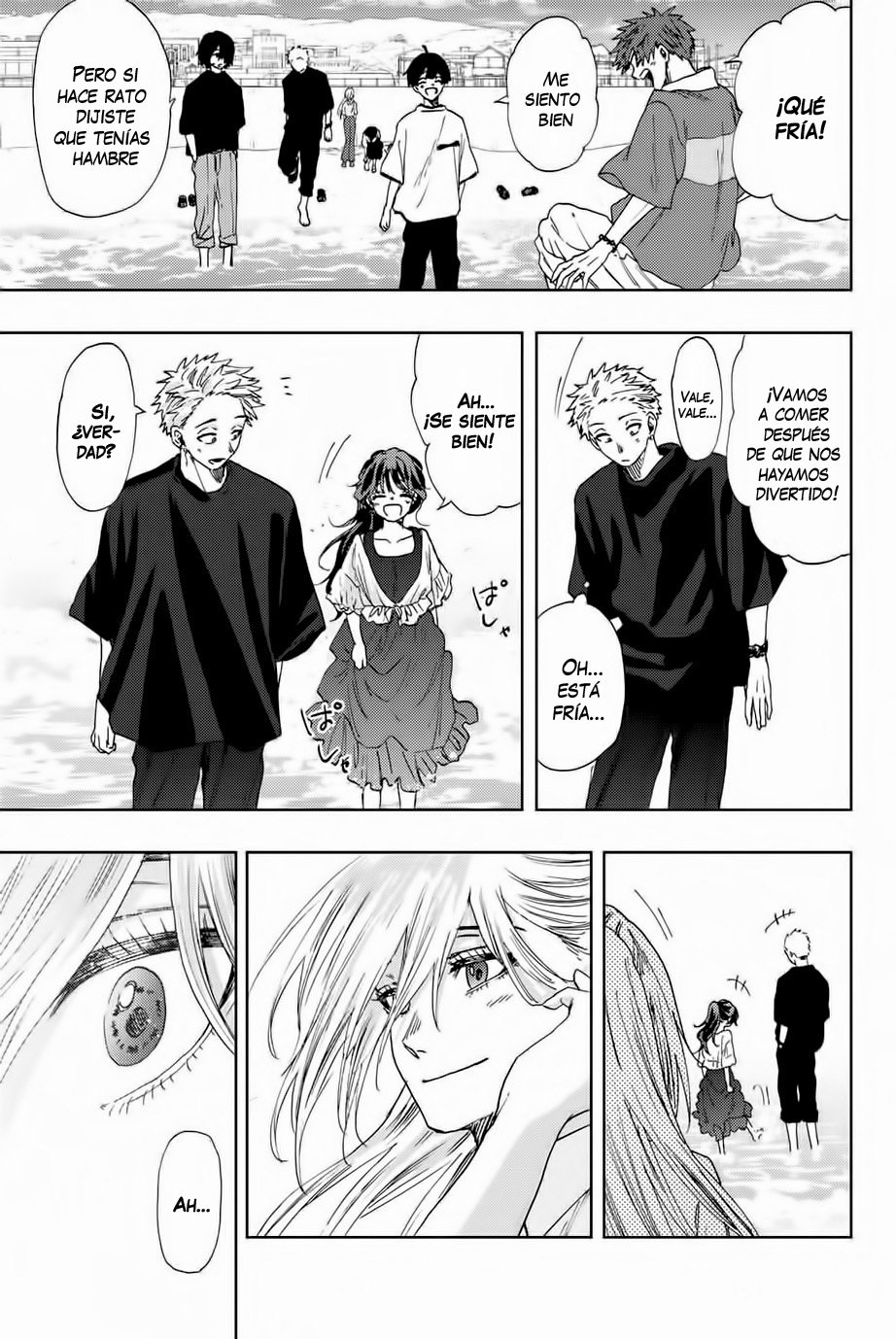 Kaoru Hana Wa Rin To Saku Capitulo 33: La ilusión de la playa página 13