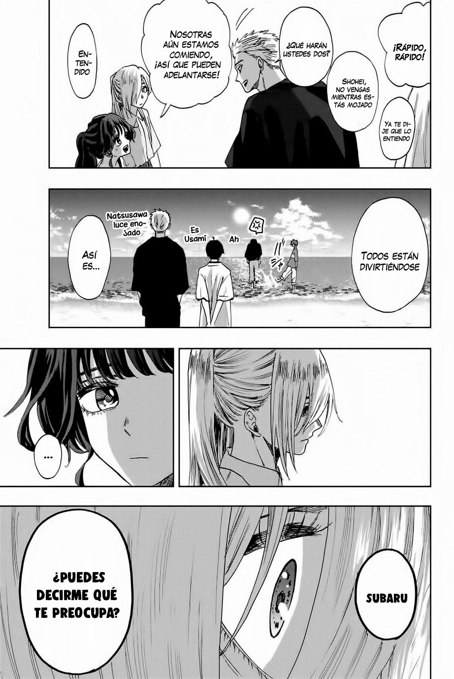 Kaoru Hana Wa Rin To Saku Capitulo 33: La ilusión de la playa página 19