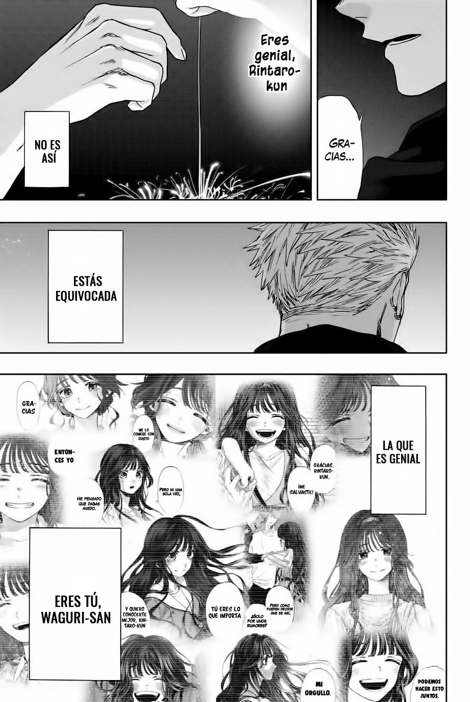 Kaoru Hana Wa Rin To Saku Capitulo 35: Luces de bengala página 12
