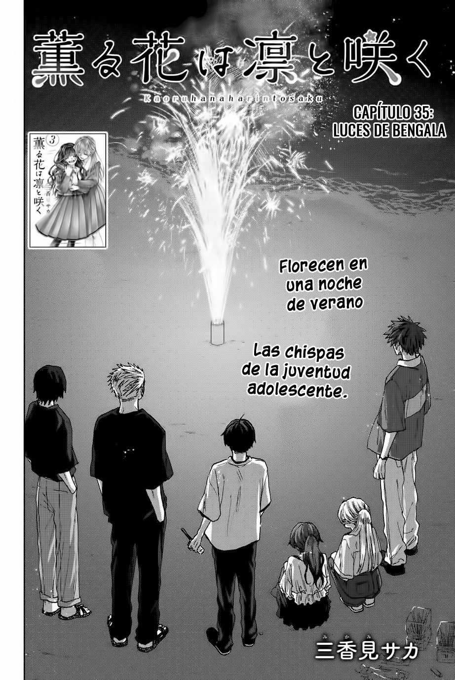 Kaoru Hana Wa Rin To Saku Capitulo 35: Luces de bengala página 3