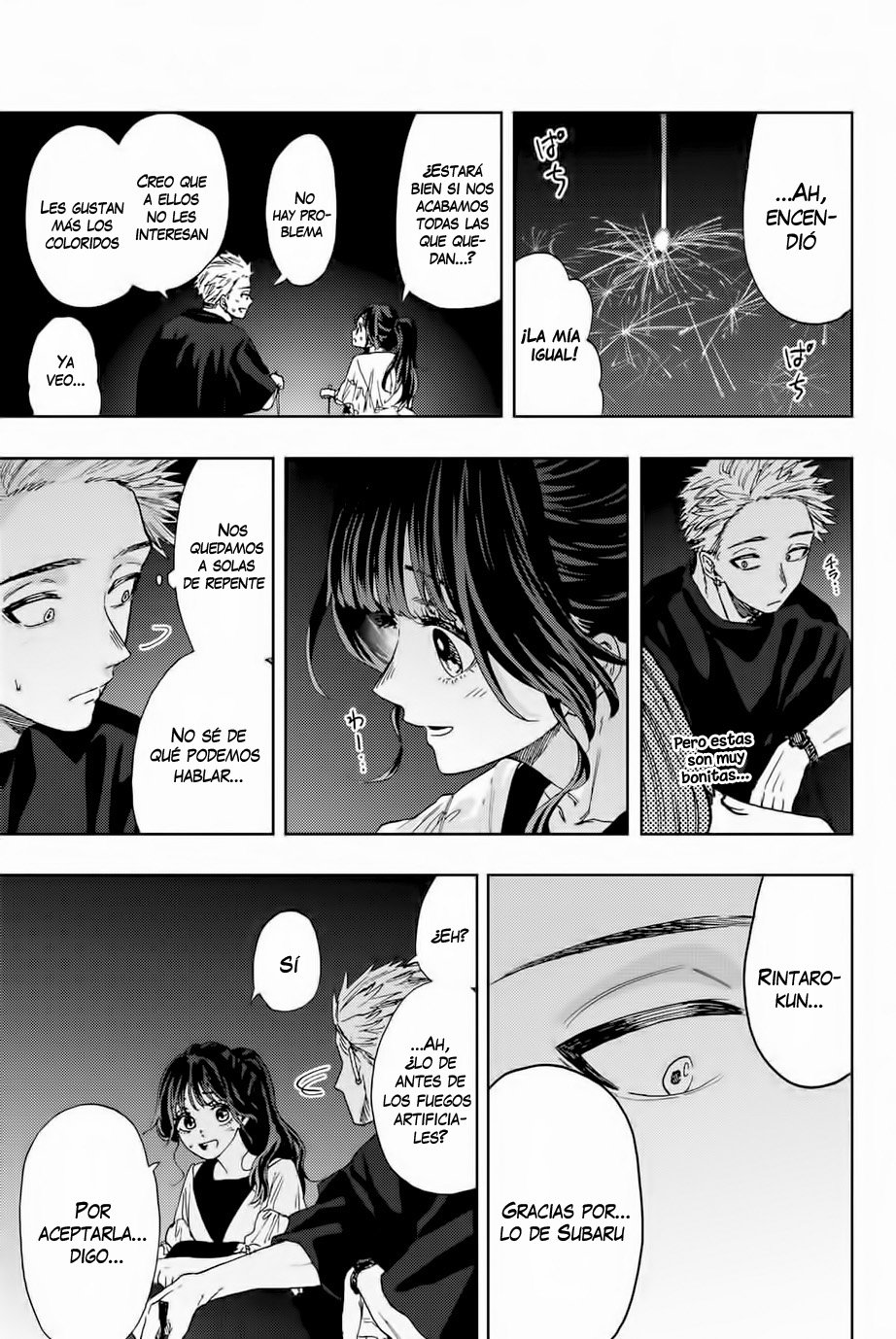 Kaoru Hana Wa Rin To Saku Capitulo 35: Luces de bengala página 8