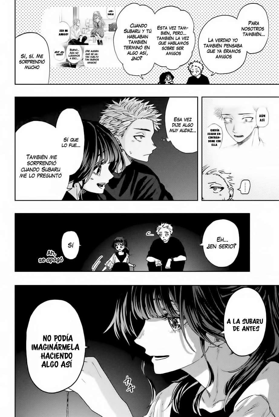 Kaoru Hana Wa Rin To Saku Capitulo 35: Luces de bengala página 9