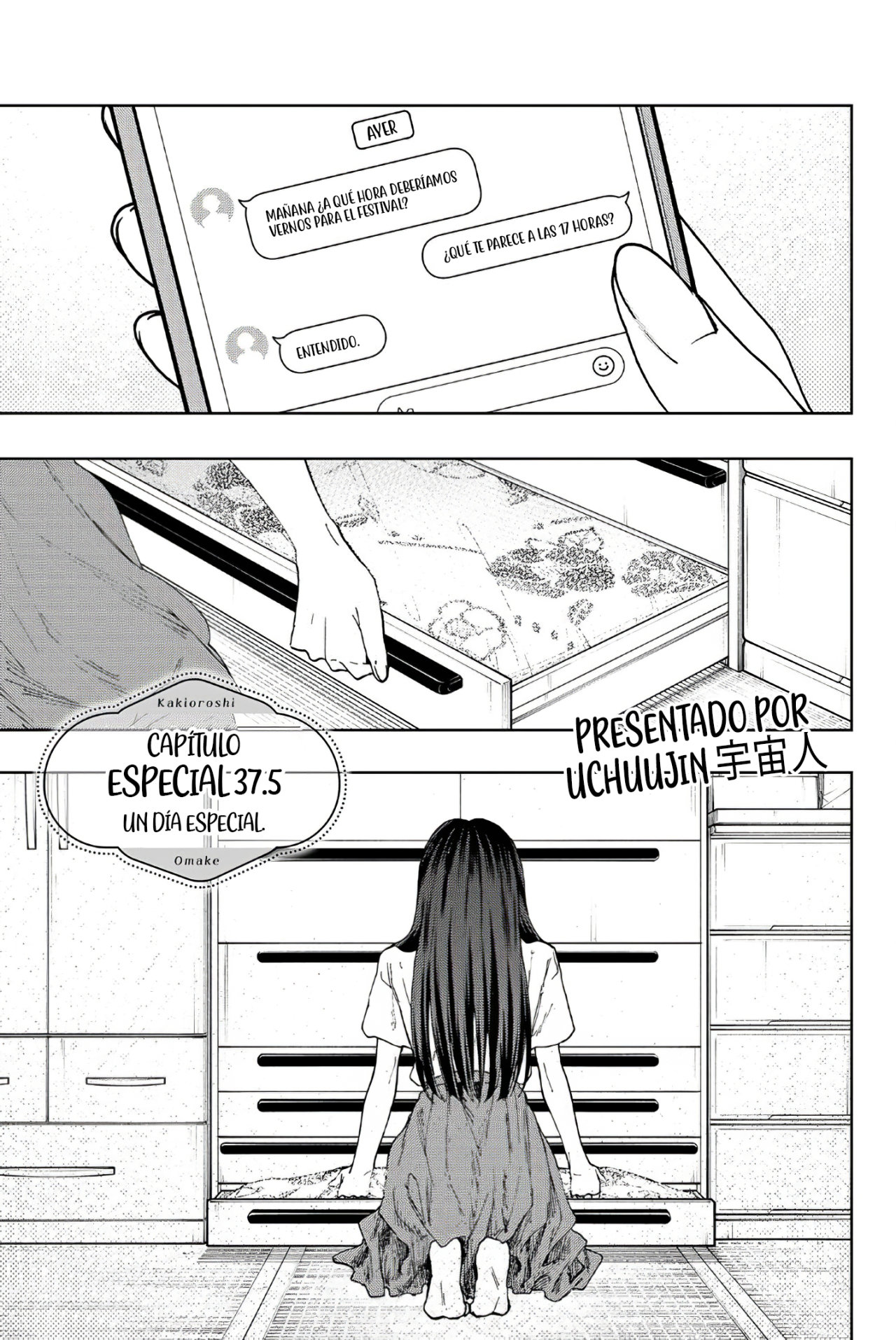 Kaoru Hana Wa Rin To Saku Capitulo 37.5: Un Día Especial [Capítulo Extra por el Vol. 6] página 4