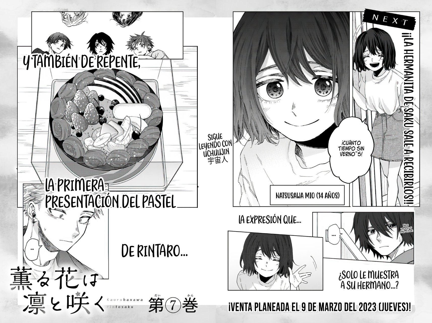 Kaoru Hana Wa Rin To Saku Capitulo 37.5: Un Día Especial [Capítulo Extra por el Vol. 6] página 9