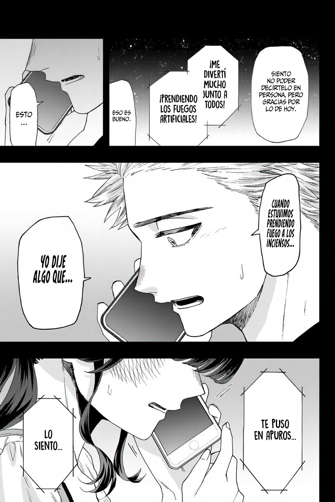 Kaoru Hana Wa Rin To Saku Capitulo 37: Festival de verano. página 14