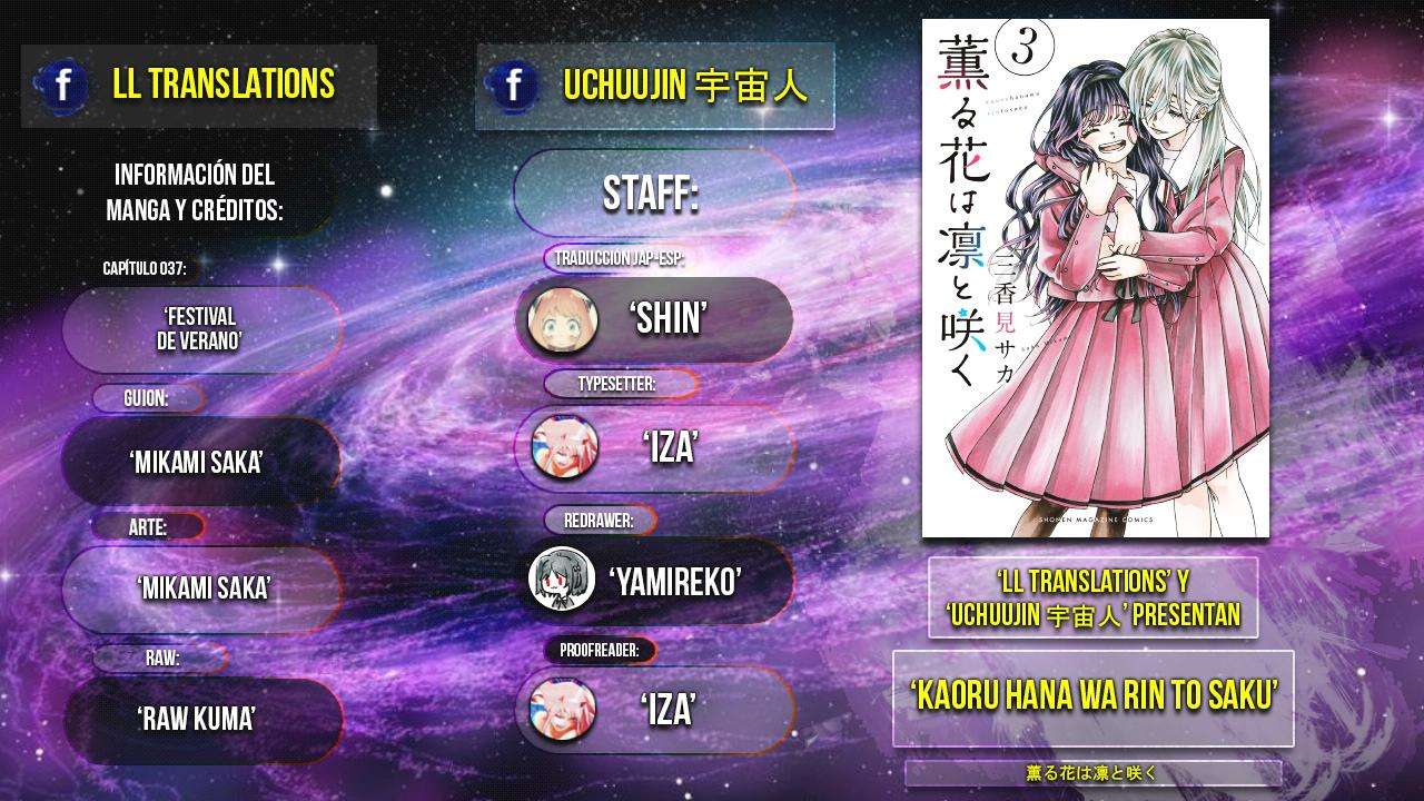 Kaoru Hana Wa Rin To Saku Capitulo 37 página 2