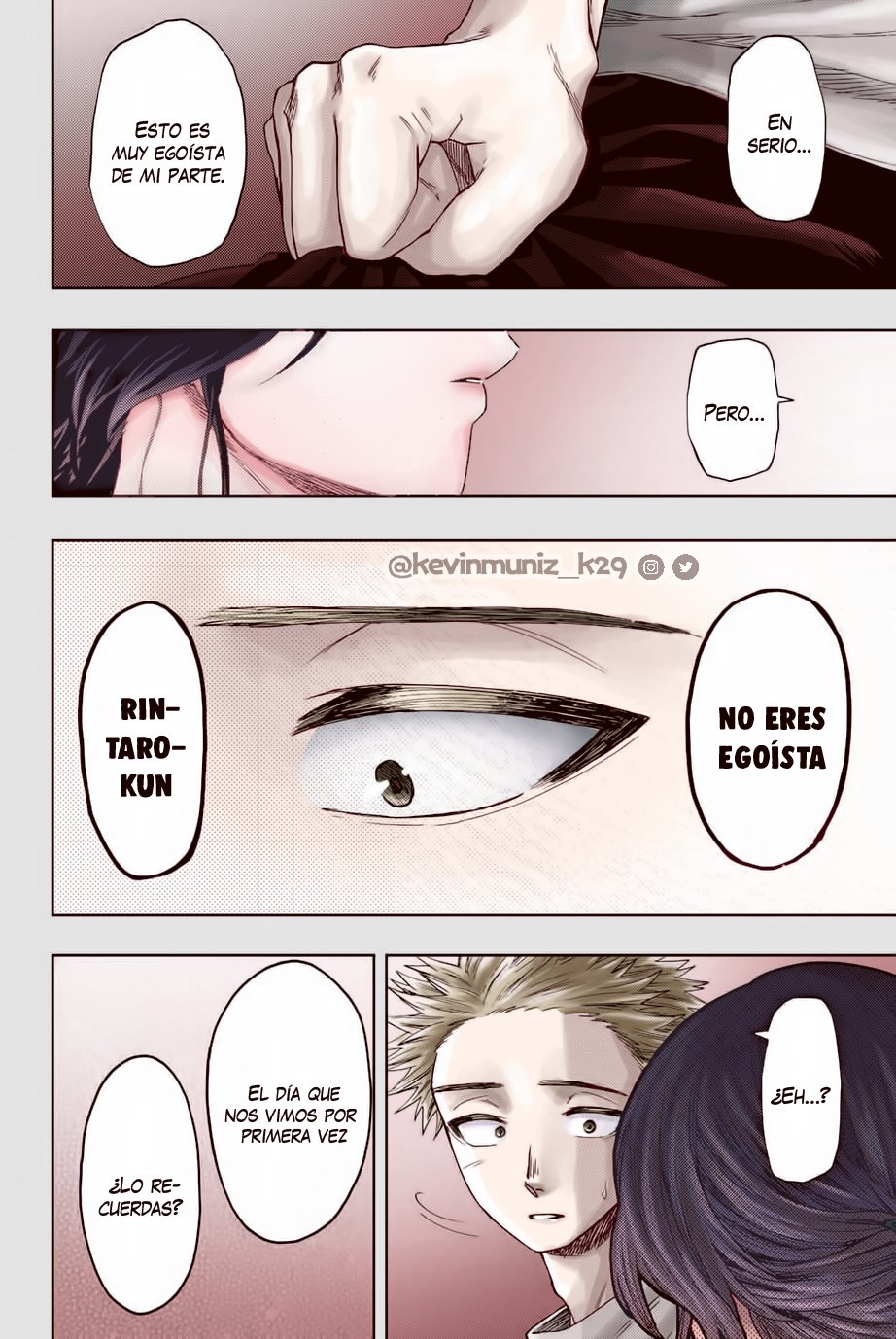 Kaoru Hana Wa Rin To Saku Capitulo 39.5: Declaración. página 3
