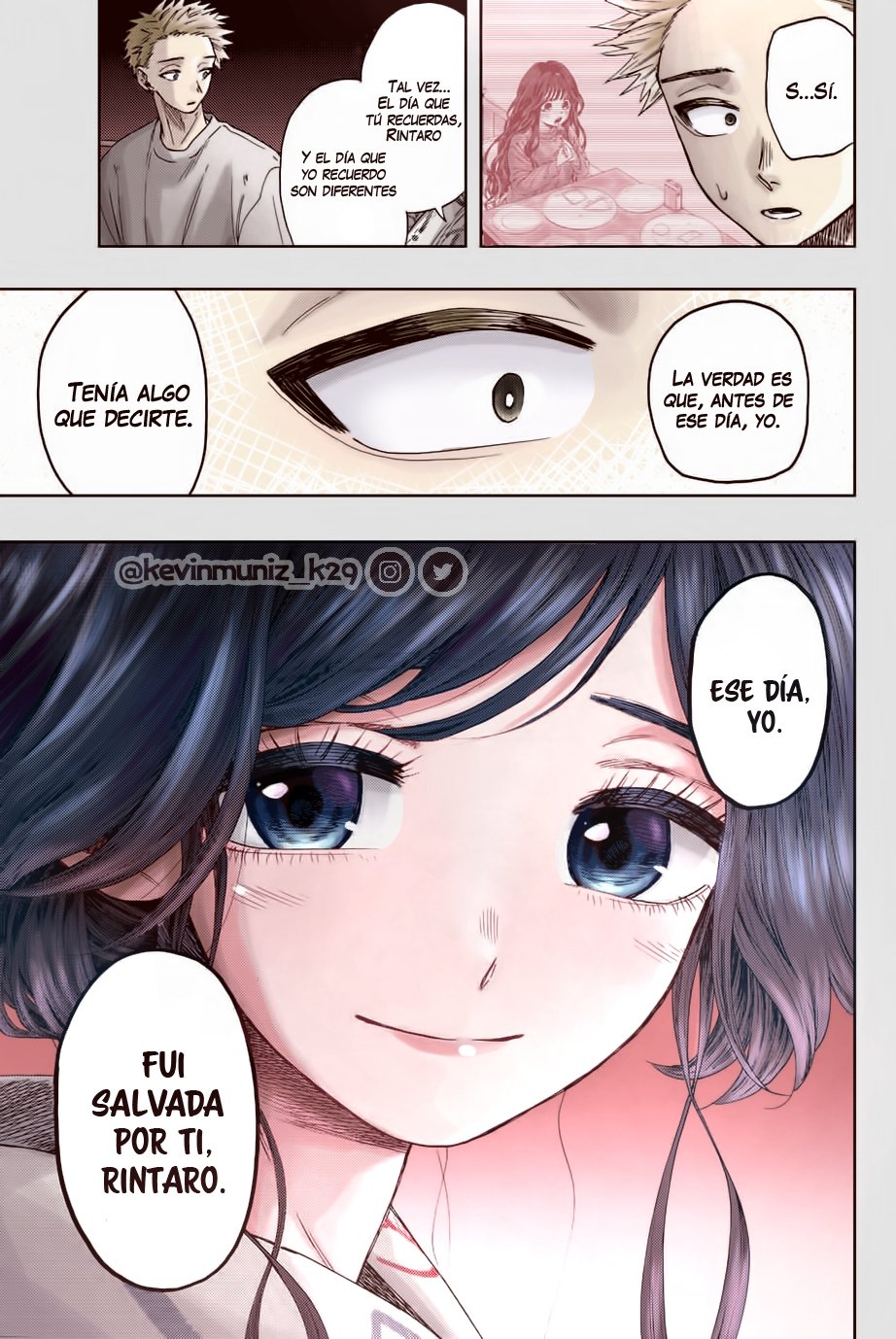 Kaoru Hana Wa Rin To Saku Capitulo 39.5: Declaración. página 4