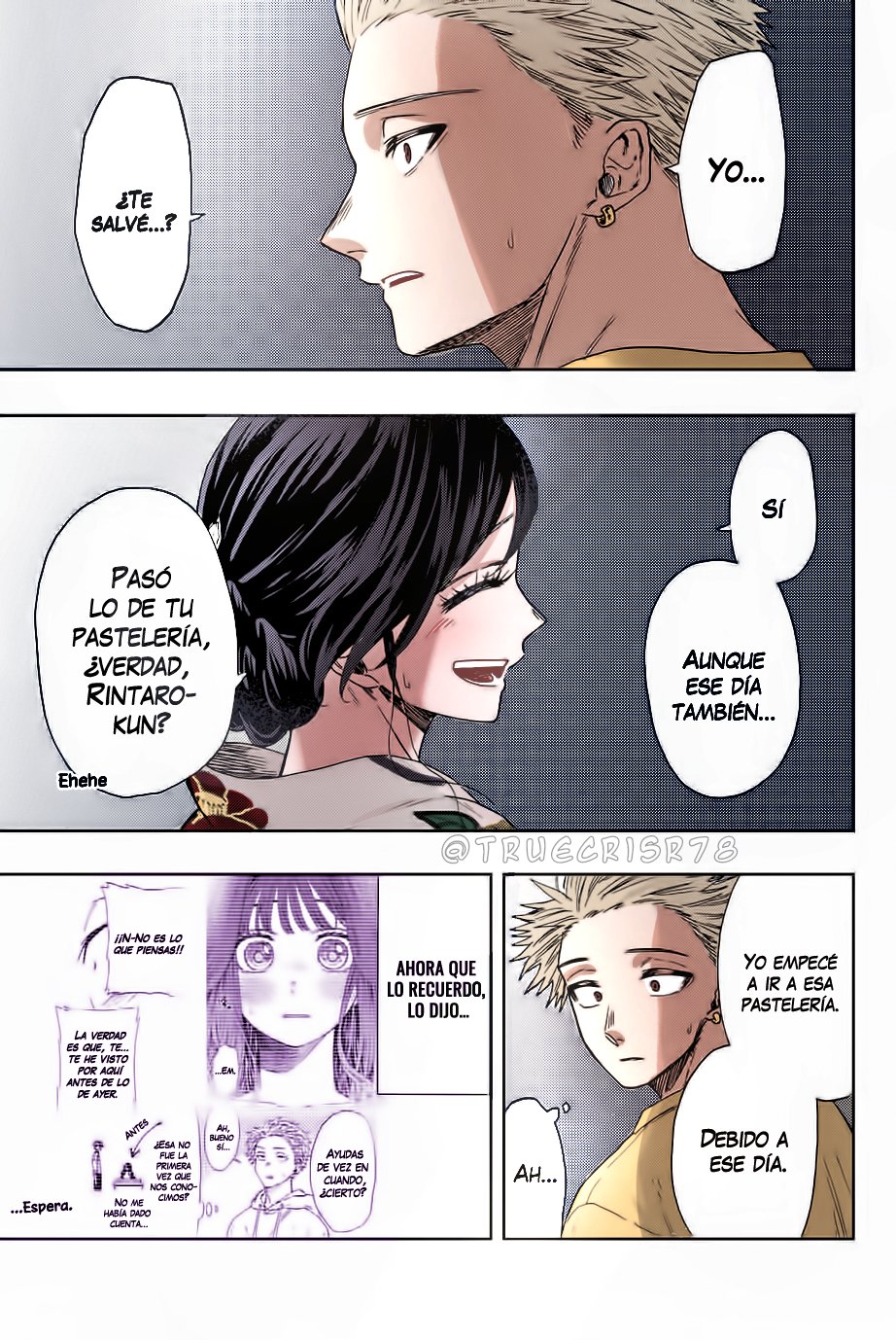 Kaoru Hana Wa Rin To Saku Capitulo 39.5: Declaración. página 6