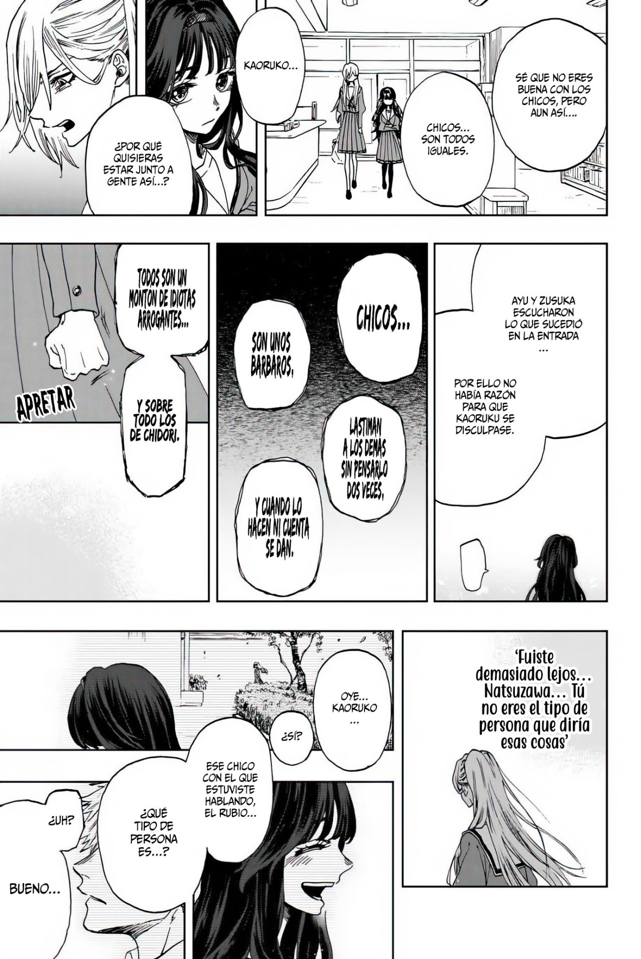 Kaoru Hana Wa Rin To Saku Capitulo 4: Amigos de Kaoruko. página 18