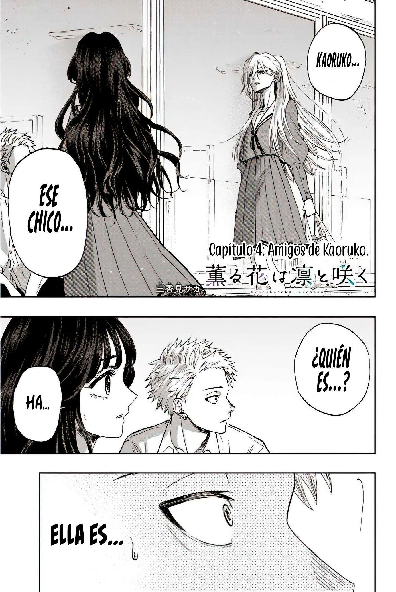 Kaoru Hana Wa Rin To Saku Capitulo 4 página 4