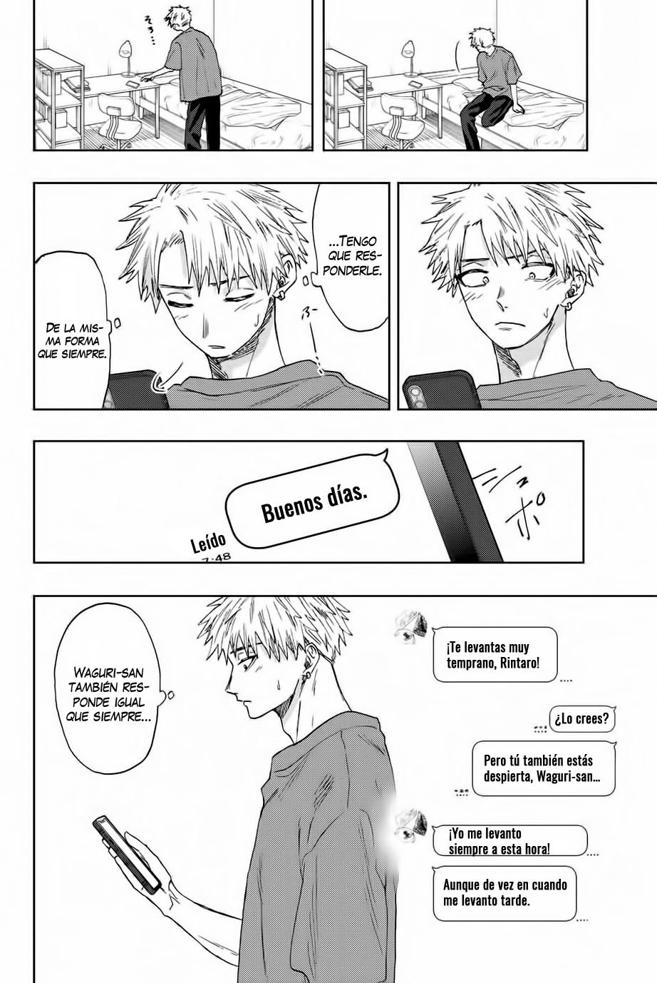 Kaoru Hana Wa Rin To Saku Capitulo 41: La Mañana tras la Confesión. página 11