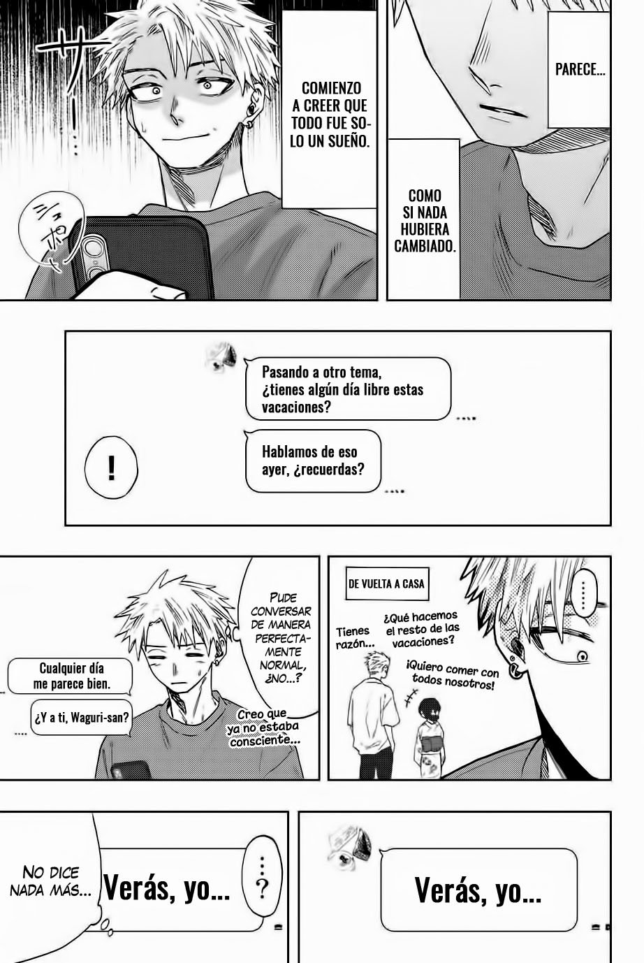 Kaoru Hana Wa Rin To Saku Capitulo 41: La Mañana tras la Confesión. página 12