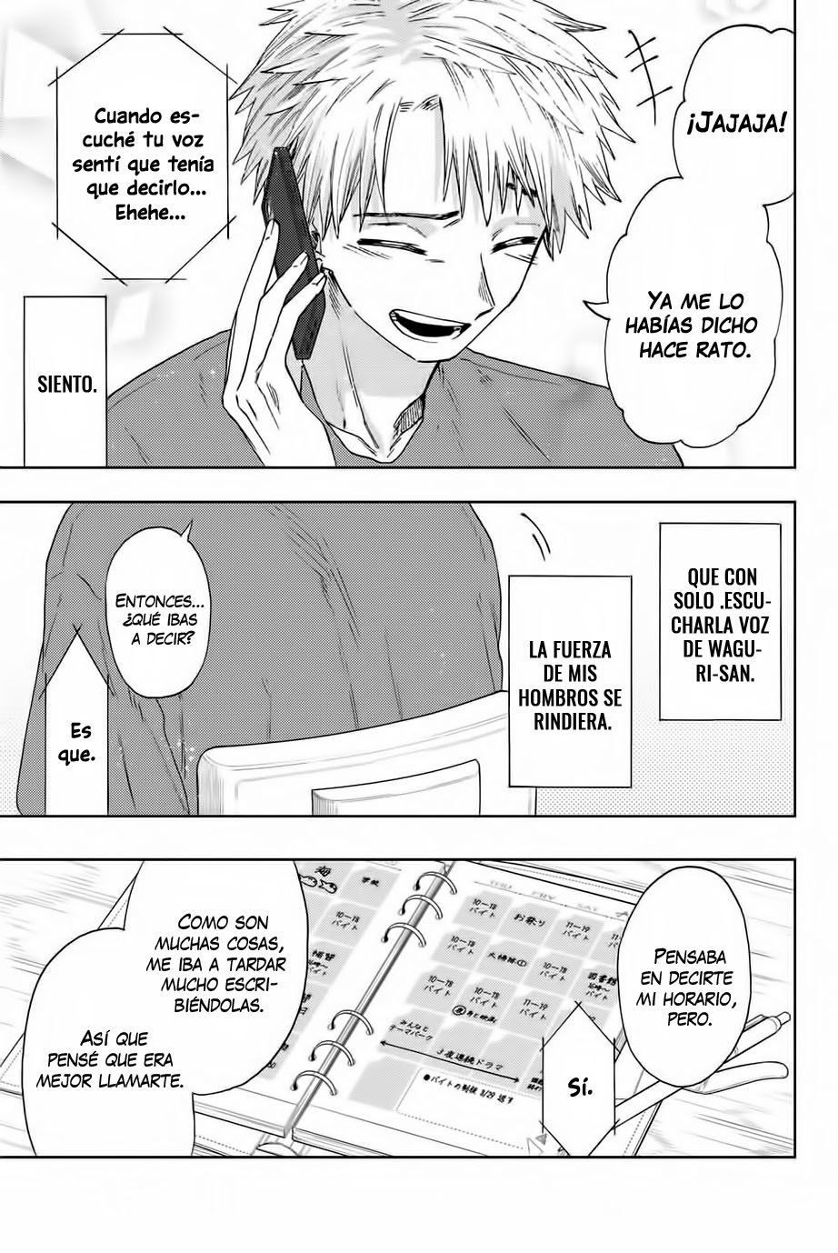 Kaoru Hana Wa Rin To Saku Capitulo 41: La Mañana tras la Confesión. página 14