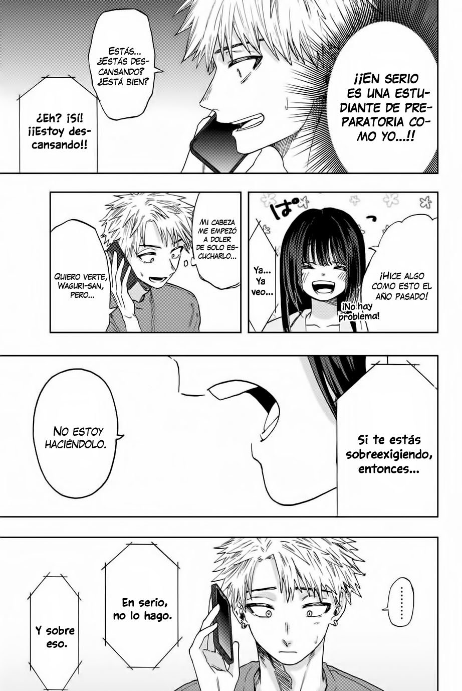 Kaoru Hana Wa Rin To Saku Capitulo 41: La Mañana tras la Confesión. página 16