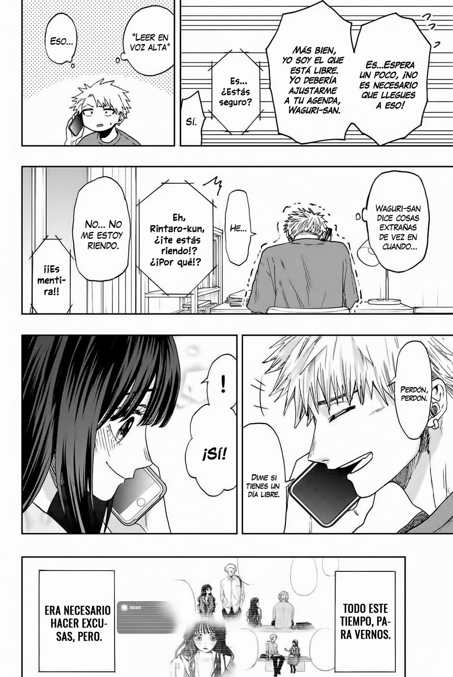 Kaoru Hana Wa Rin To Saku Capitulo 41: La Mañana tras la Confesión. página 22