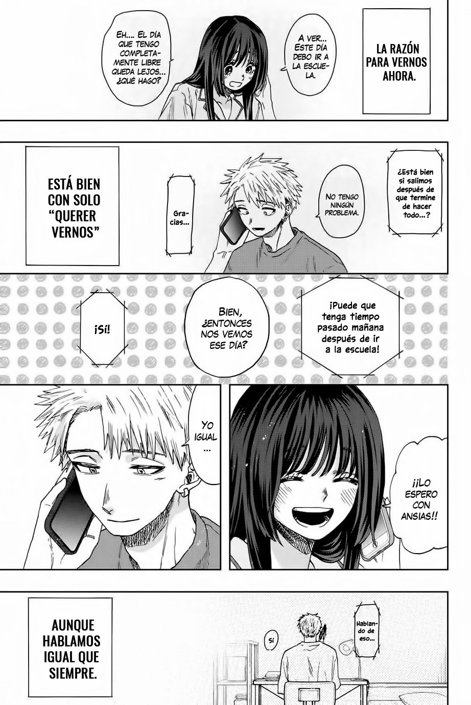 Kaoru Hana Wa Rin To Saku Capitulo 41: La Mañana tras la Confesión. página 23