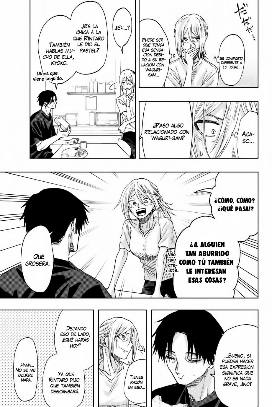 Kaoru Hana Wa Rin To Saku Capitulo 41: La Mañana tras la Confesión. página 6
