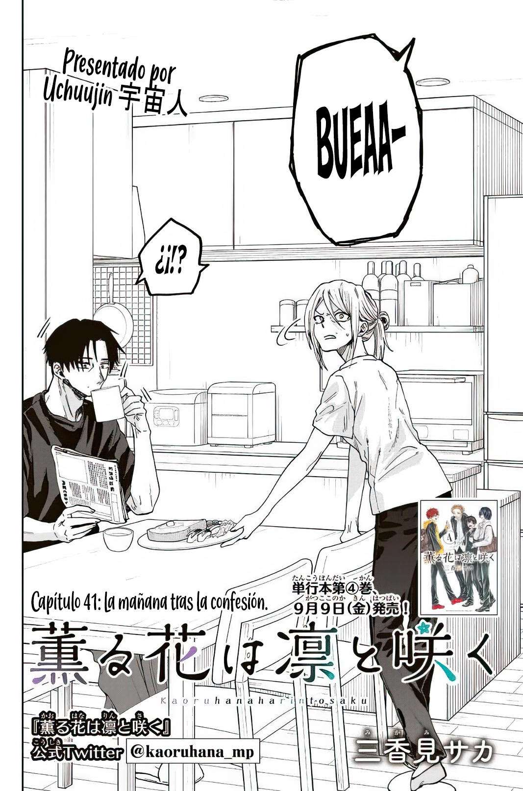 Kaoru Hana Wa Rin To Saku Capitulo 41 página 4