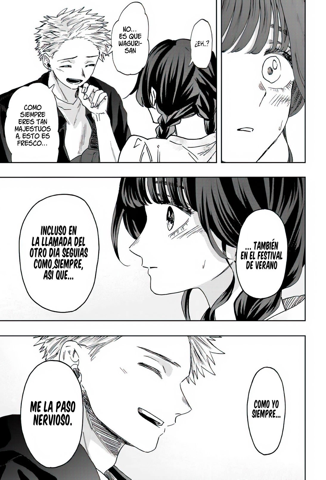 Kaoru Hana Wa Rin To Saku Capitulo 42: Cambio. página 12