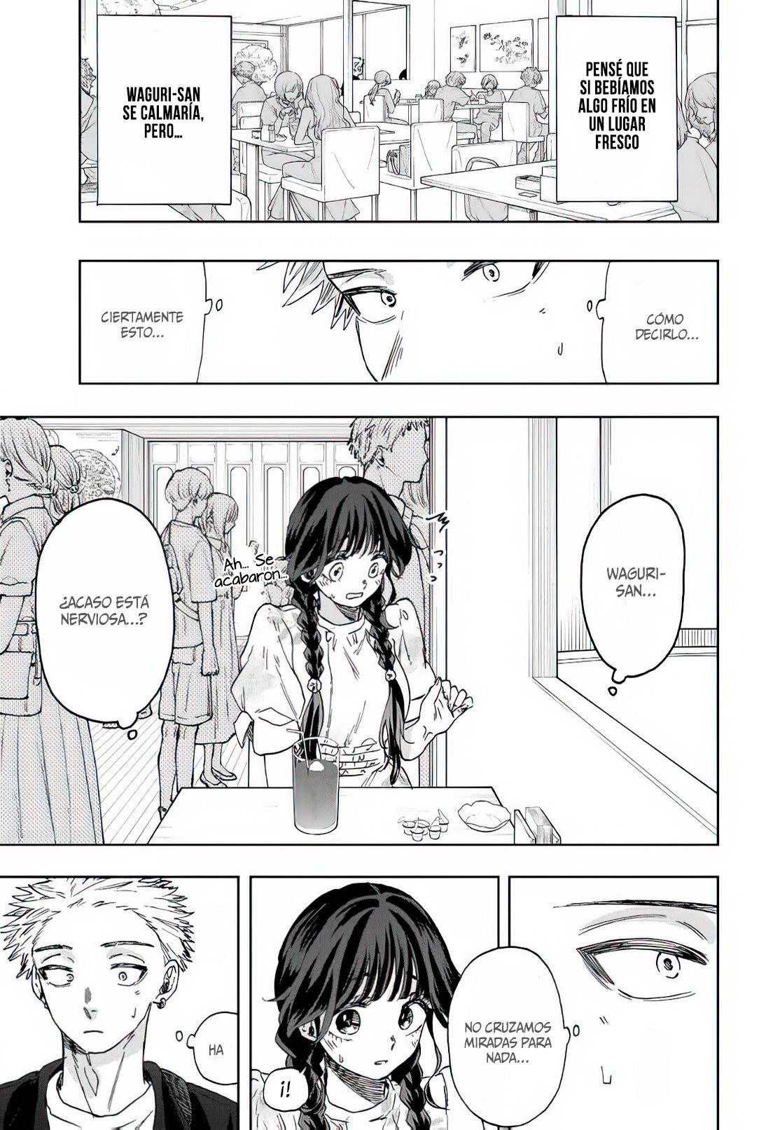 Kaoru Hana Wa Rin To Saku Capitulo 42: Cambio. página 8