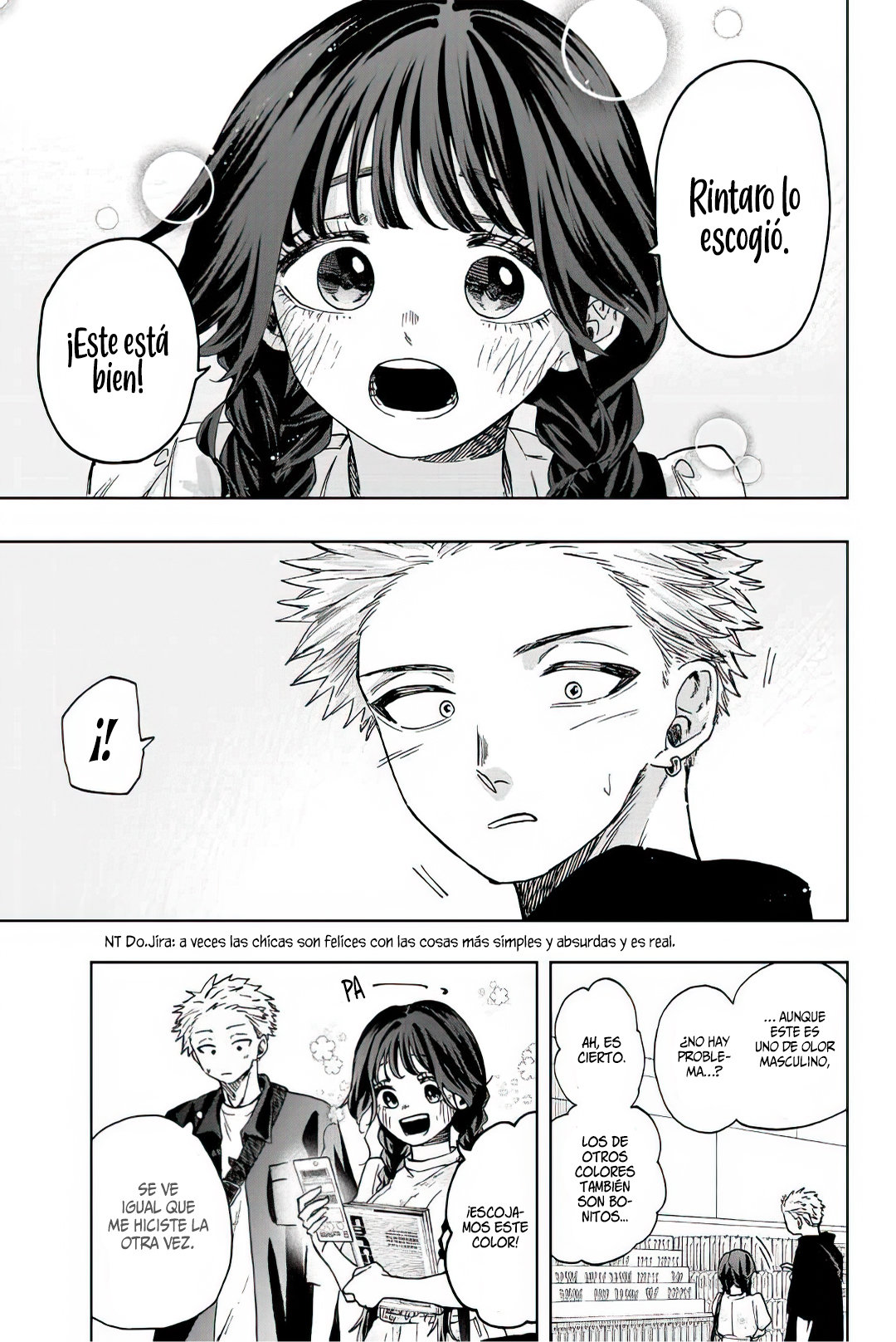 Kaoru Hana Wa Rin To Saku Capitulo 43: De Compras Juntos. página 12